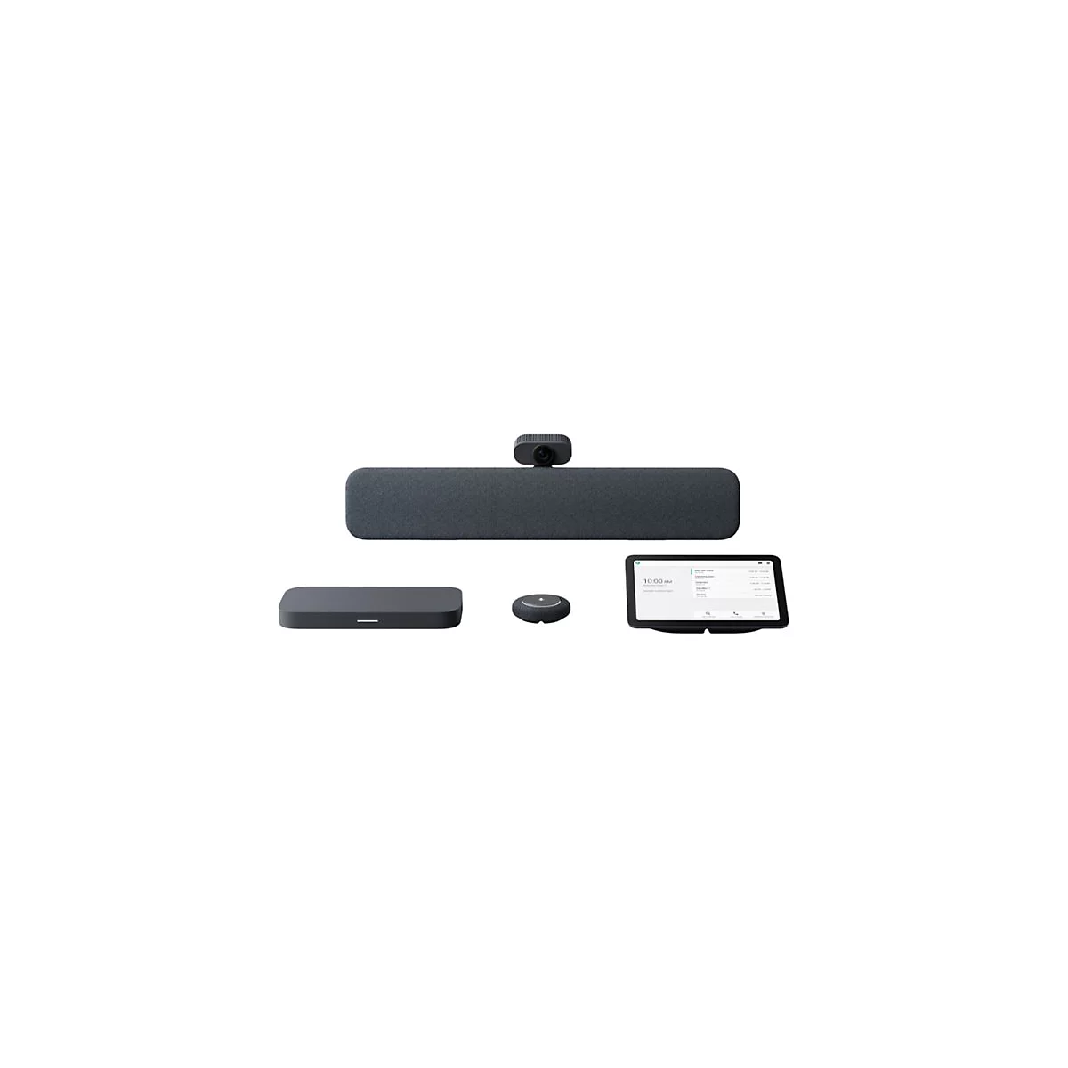 Lenovo Google Meet Series One - Gen 2 - Large Room Kit - Kit für Videokonferenzen - mit 3 Jahre Premier Support - holzkohlefarben