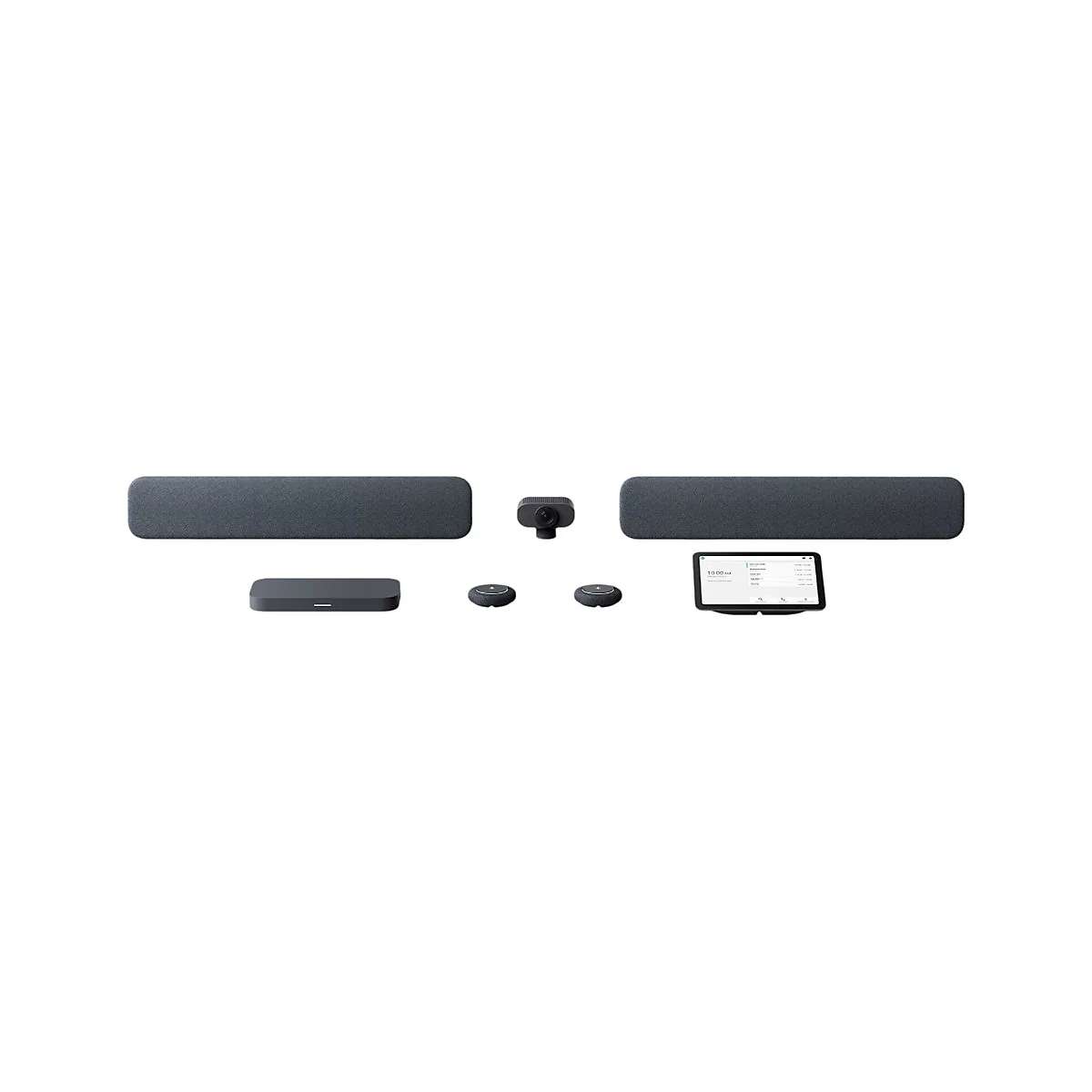 Lenovo Google Meet Series One - Gen 2 - Large Room Kit - Kit für Videokonferenzen - mit 3 Jahre Premier Support - holzkohlefarben