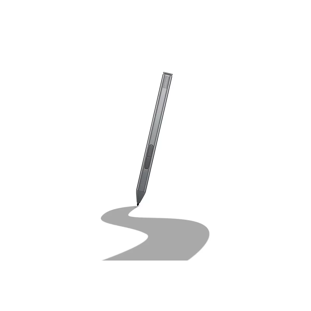 Lenovo Slim Pen - Aktiver Stylus - Storm Gray - braune Box - CRU - für ThinkPad T14s Gen 5; X1 2-in-1 Gen 9; X12 Detachable Gen 2; X1 2-in-1 Gen 9