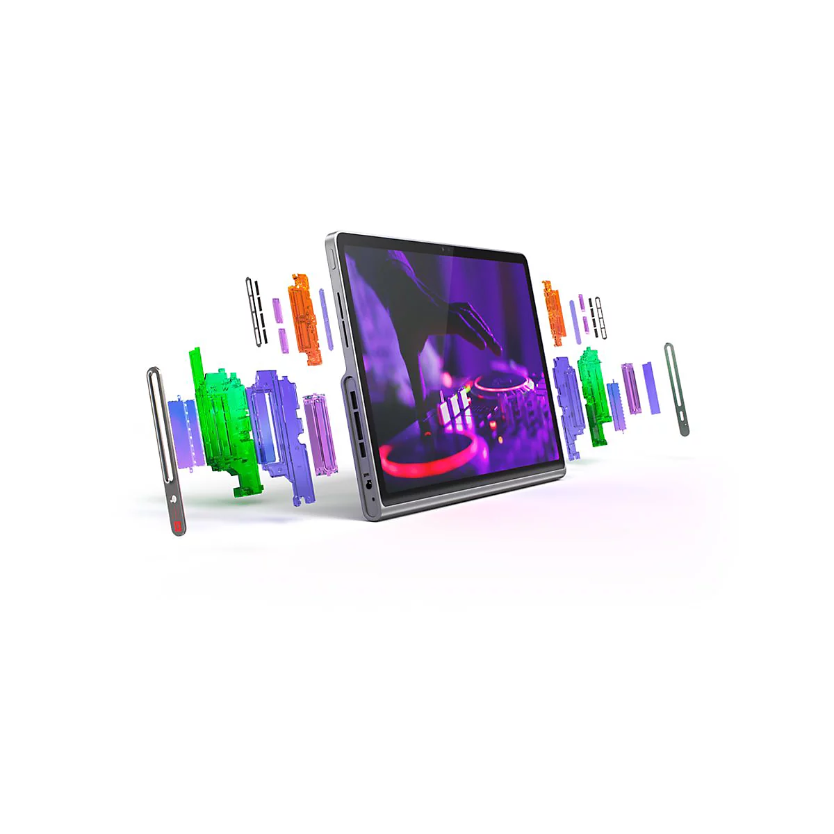 Lenovo Tab Plus ZADX - Tablet - Android 14 oder höher - 128 GB UFS card - 29.2 cm (11.5') IPS (2000 x 1200) - microSD-Steckplatz