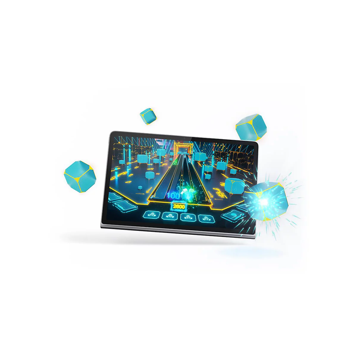 Lenovo Tab Plus ZADX - Tablet - Android 14 oder höher - 128 GB UFS card - 29.2 cm (11.5') IPS (2000 x 1200) - microSD-Steckplatz