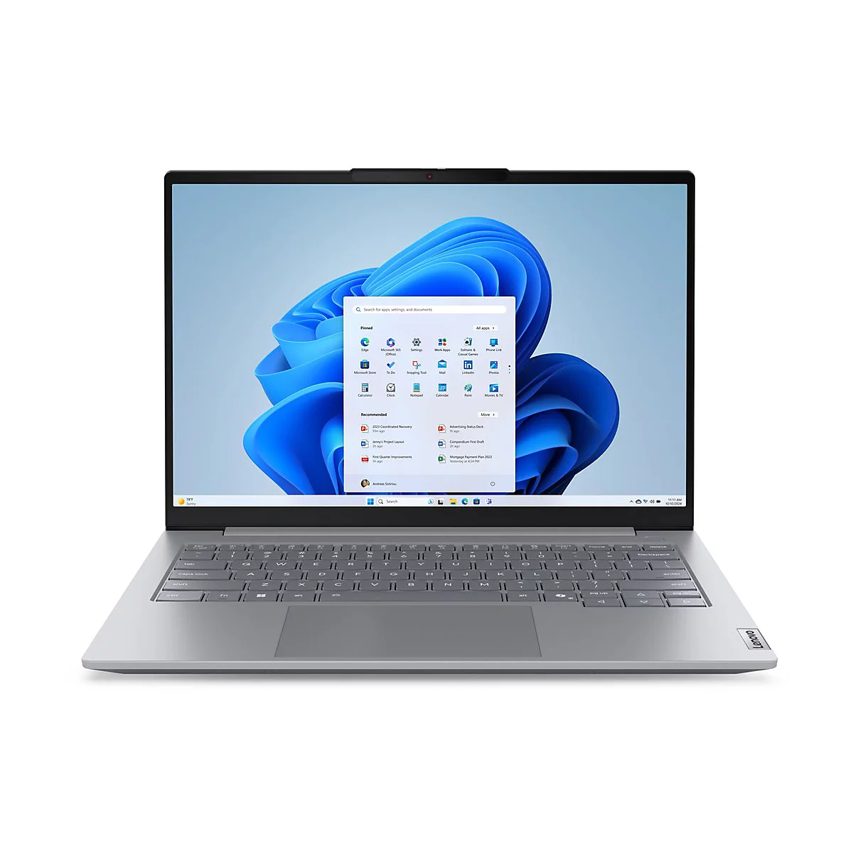 Lenovo ThinkBook 14 G8 IAL 21SJ - 180°-Scharnierdesign - Intel Core Ultra 7 255H / 2 GHz - Win 11 Pro - Arc 140T - 32 GB RAM