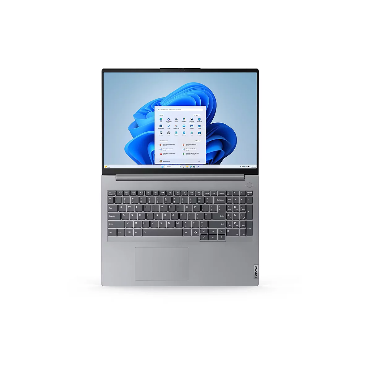 Lenovo ThinkBook 16 G7 ARP 21MW - 180°-Scharnierdesign - AMD Ryzen 5 7535HS / 3.3 GHz - Win 11 Pro - Radeon 660M - 8 GB RAM