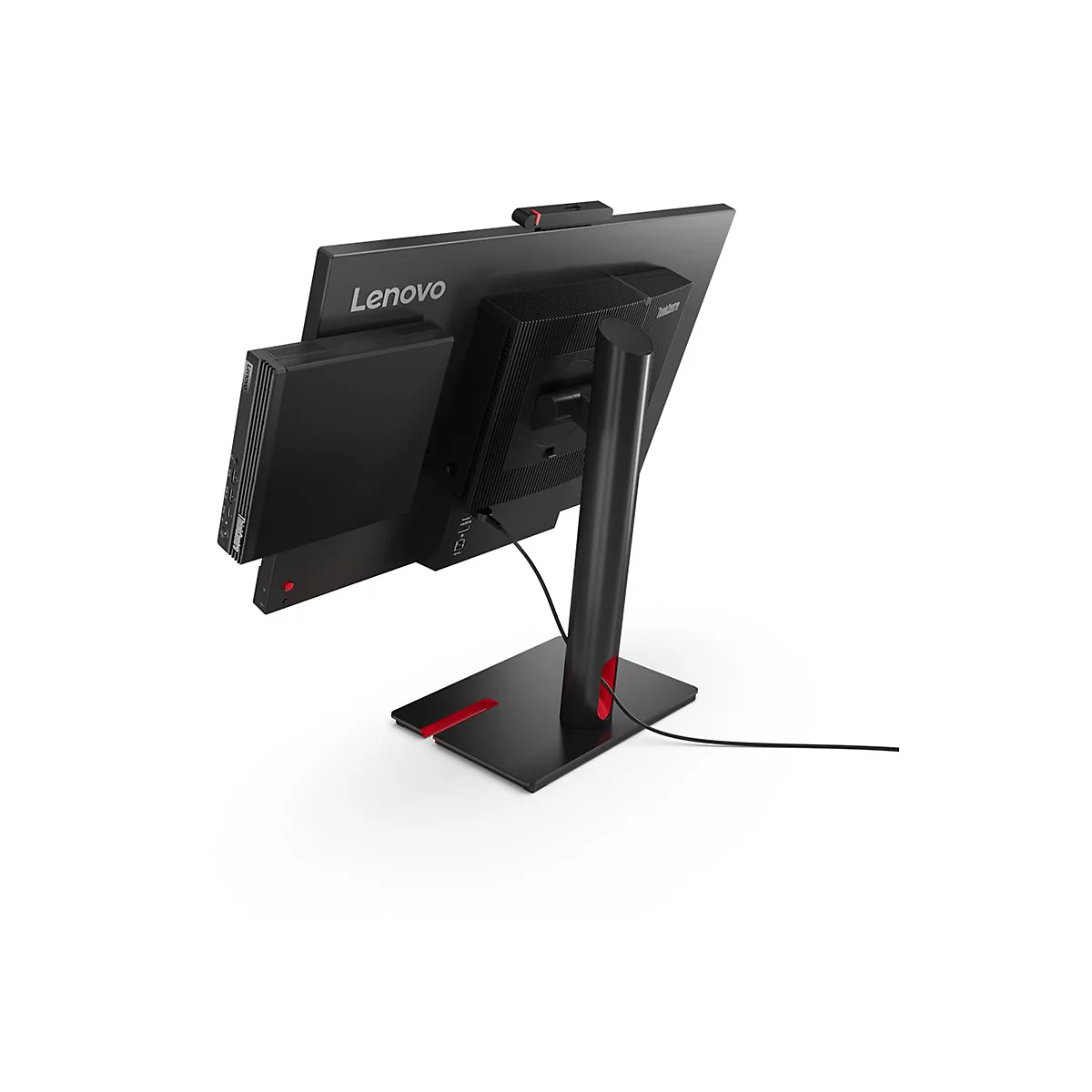 Lenovo ThinkCentre M70q Gen 5 12TD - Mini - Core i7 13700T / 1.4 GHz - vPro Enterprise - RAM 16 GB - SSD 512 GB