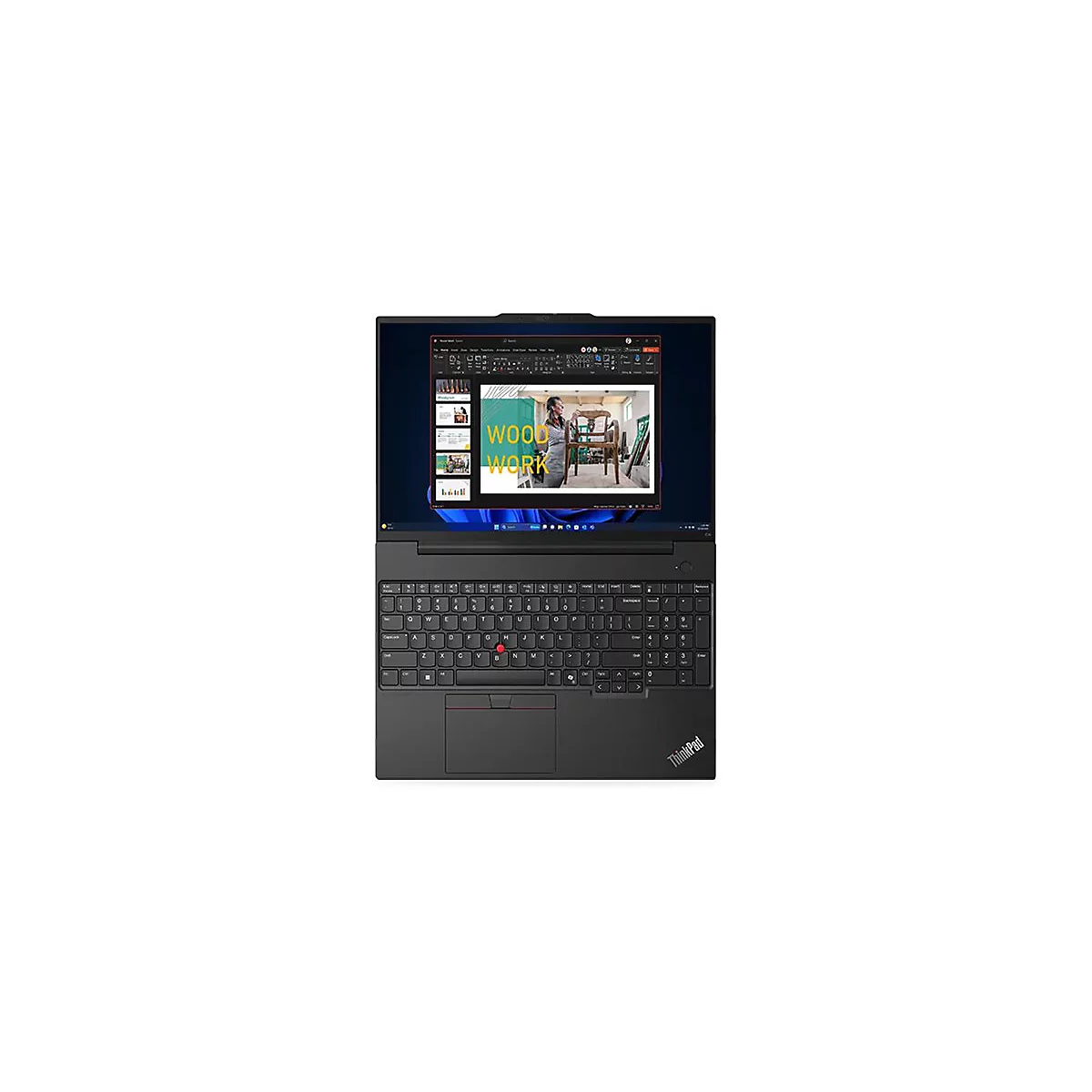 Lenovo ThinkPad E16 Gen 2 21M5 - 180°-Scharnierdesign - AMD Ryzen 7 7735HS / 3.2 GHz - Win 11 Pro - Radeon 680M - 32 GB RAM
