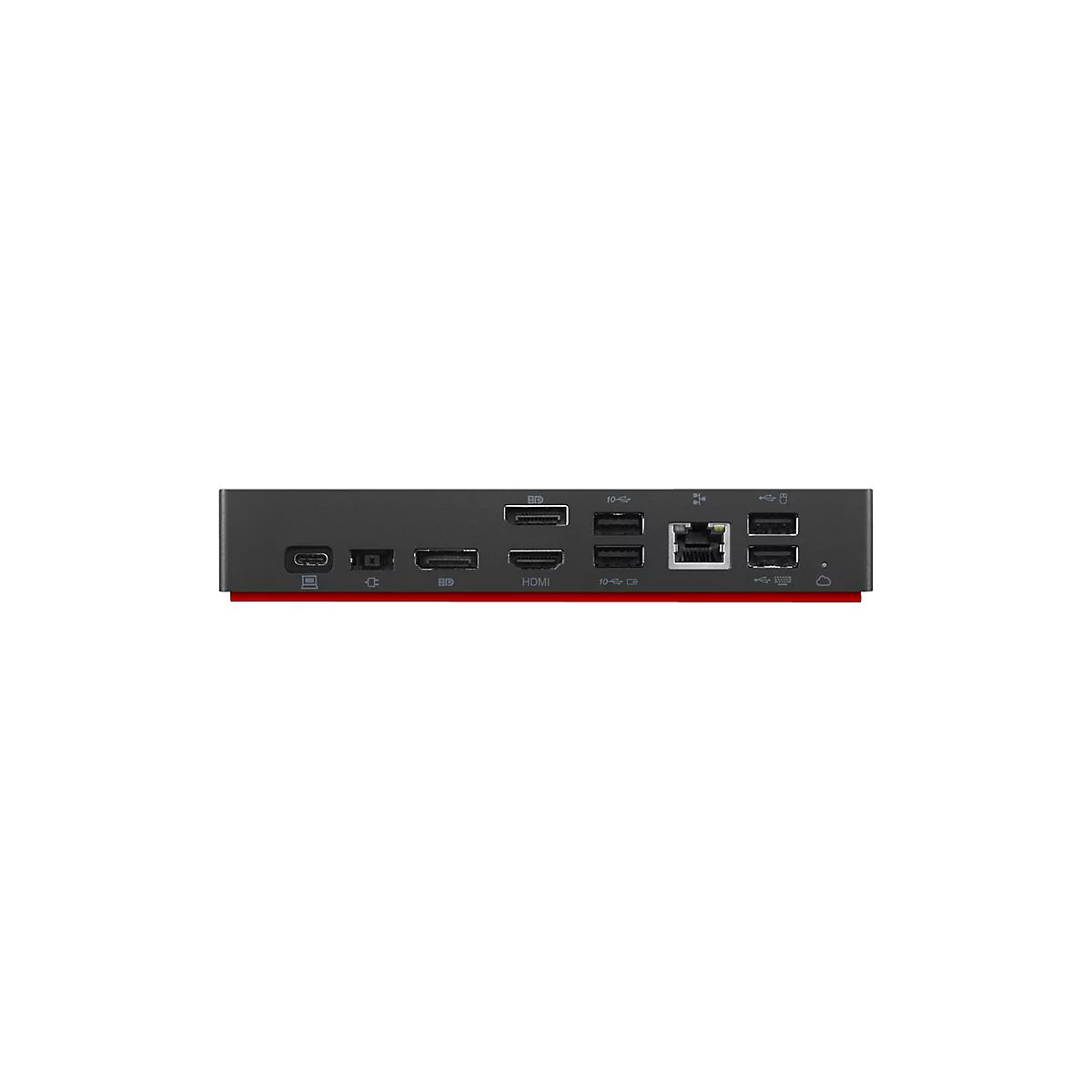 Lenovo ThinkPad Universal USB-C Smart Dock - Dockingstation - USB-C - HDMI, 2 x DP - GigE
