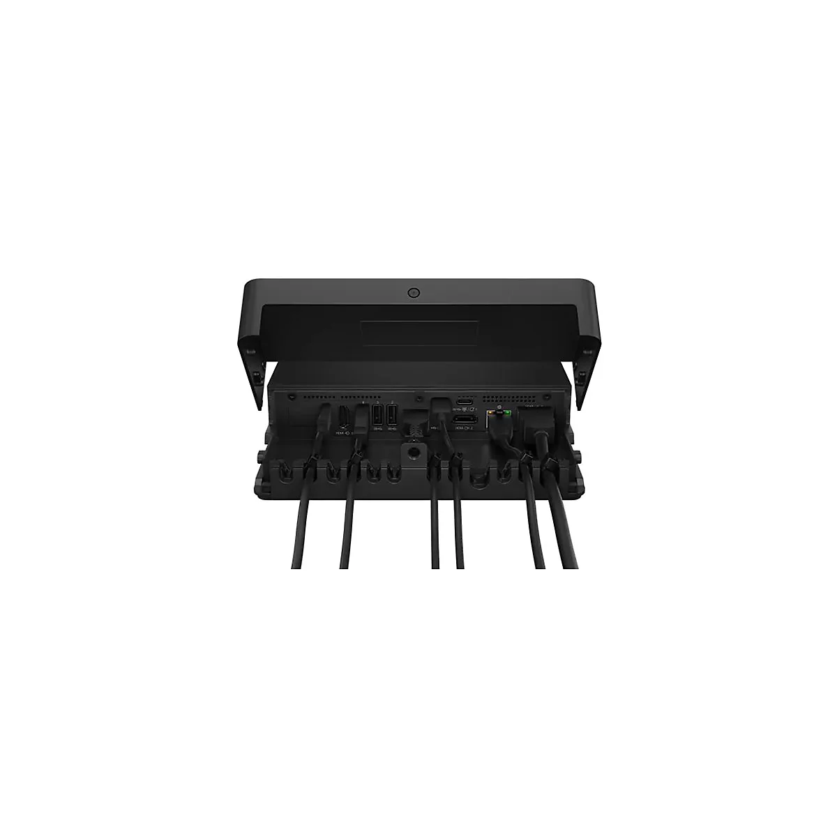 Lenovo ThinkSmart Core Gen 2 - Kit für Videokonferenzen (Touchscreen-Konsole, Rechensystem) - mit 3 Years Lenovo Premier Support + 3 Years Lenovo Software Maintenance for Smart Office Solution - Certified for Microsoft Teams Rooms - Schwarz