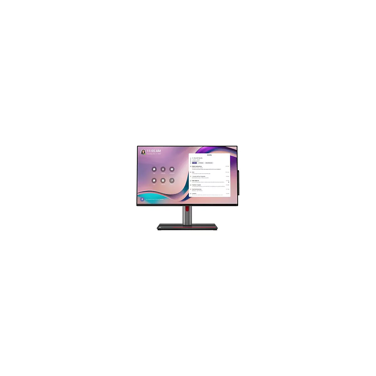 Lenovo ThinkSmart View Plus - Kit für Videokonferenzen (camera, Rechensystem, Viewplus Stylus) - mit 3 Jahre Lenovo Premier Support + 1 Jahr Wartung - Schwarz