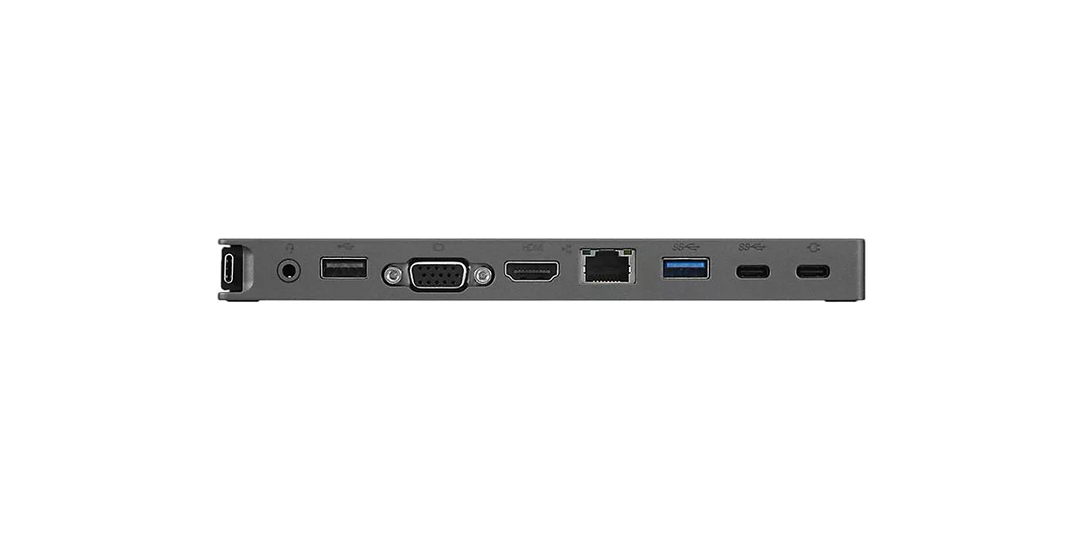 Lenovo USB-C Mini Dock - Mini-Dock - USB-C - VGA, HDMI - GigE