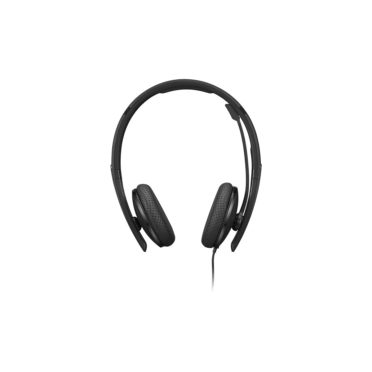 Lenovo - VoIP-Hörer - On-Ear - kabelgebunden - USB-C - Schwarz
