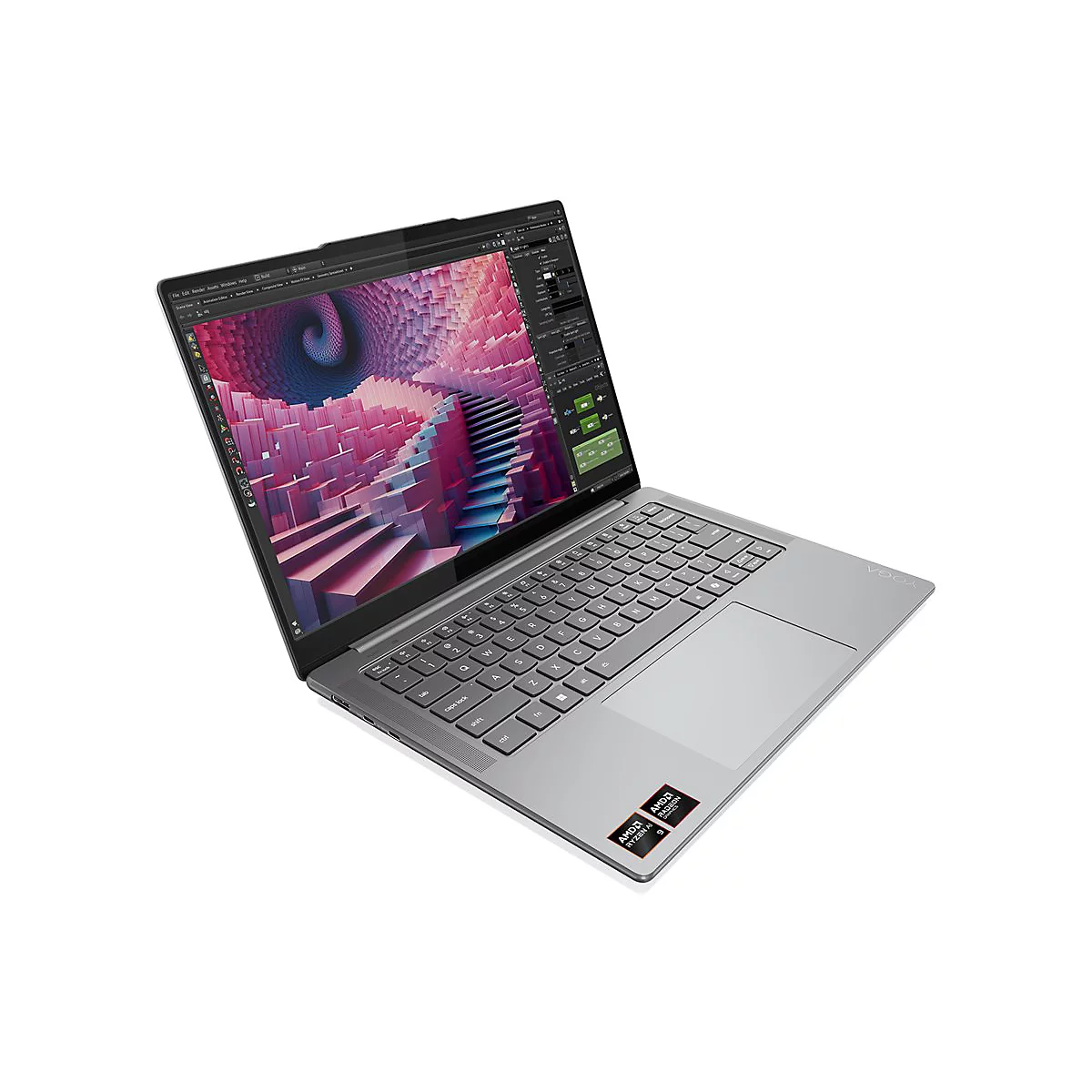 Lenovo Yoga Pro 7 14ASP9 83HN - AMD Ryzen AI 9 365 / 2 GHz - Win 11 Pro - Radeon 880M - 32 GB RAM - 1 TB SSD NVMe