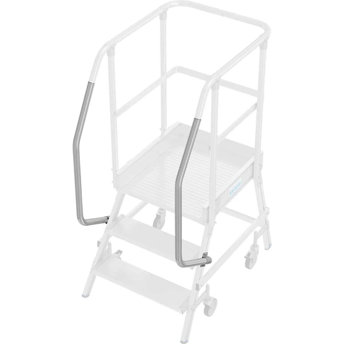 Leuning voor platformtrap Krause Stabilo Professional, 3 + 4 treden