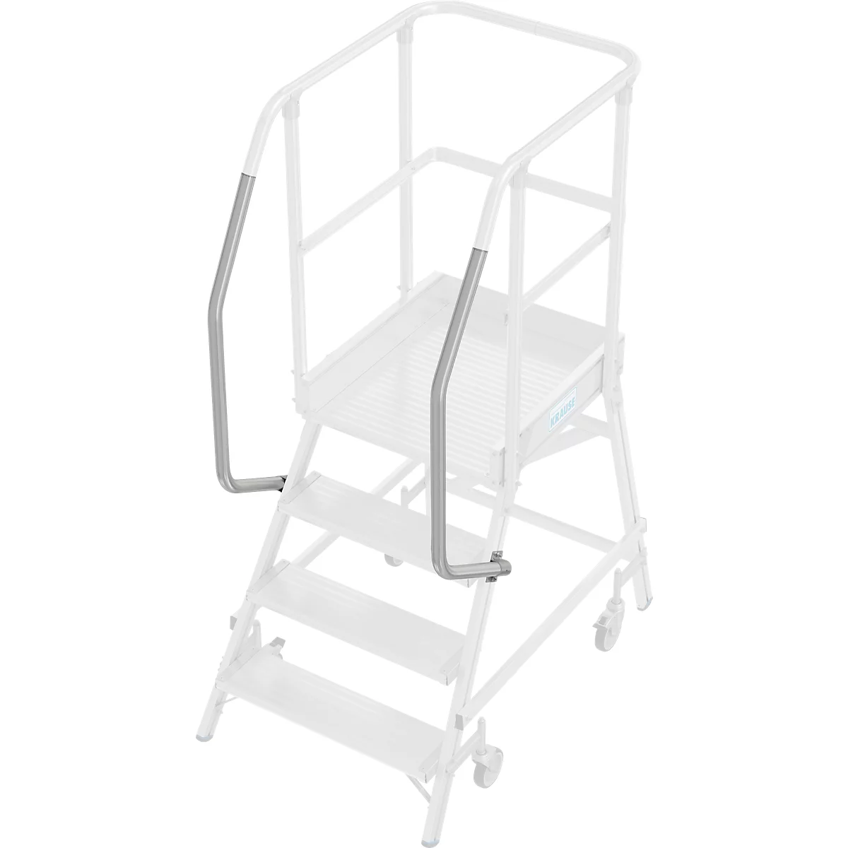 Leuning voor platformtrap Krause Stabilo Professional, 3 + 4 treden