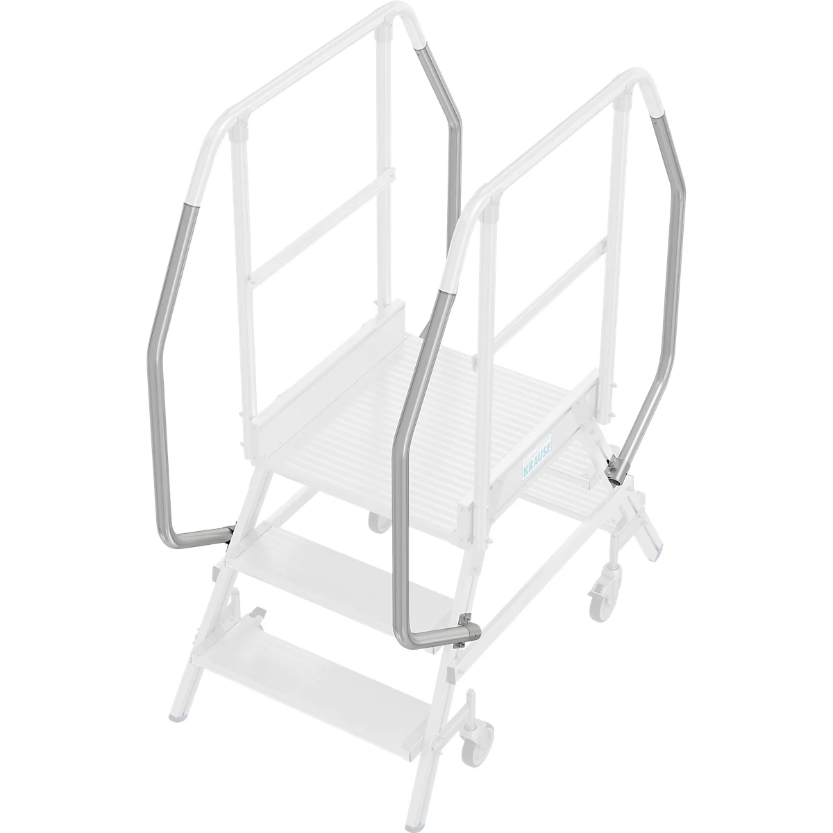 Leuning voor platformtrap Krause Stabilo Professional, 3 + 4 treden