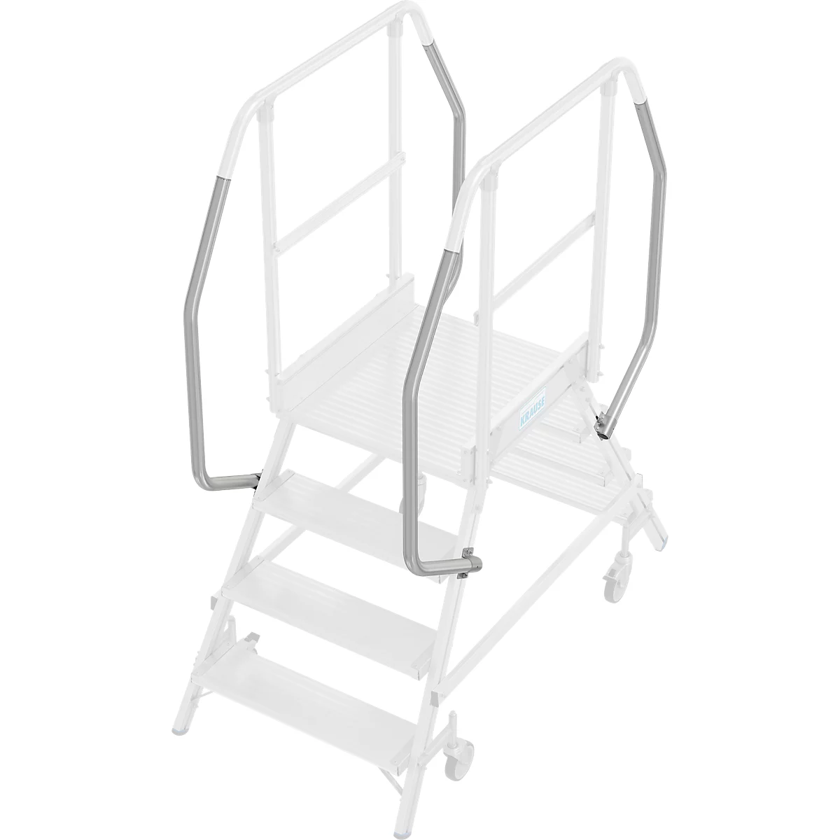 Leuning voor platformtrap Krause Stabilo Professional, 3 + 4 treden