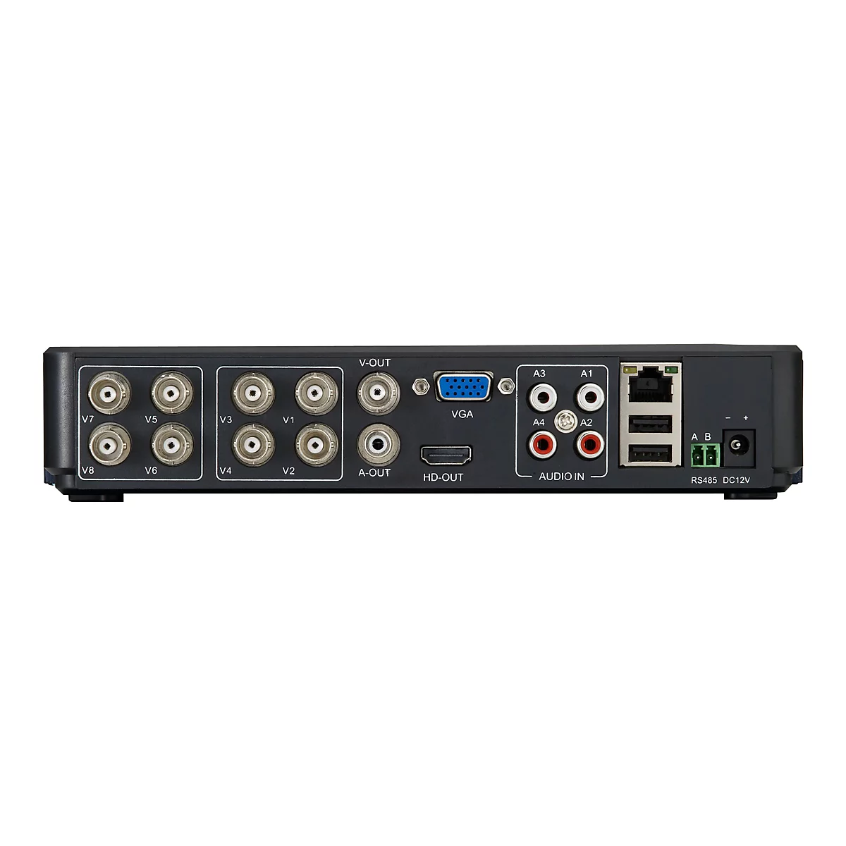 LevelOne DSK-8001 - DVR + Kamera(s) - verkabelt (LAN) - 8 Kanäle - 4 Kamera(s) - CMOS