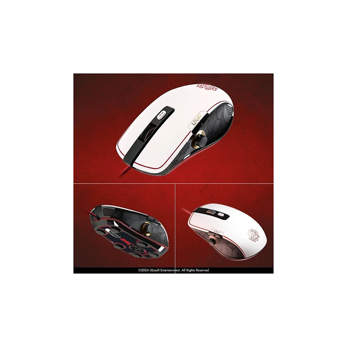 Lexip - Initiate Bundle - Maus - 6 Tasten - kabelgebunden - USB-A