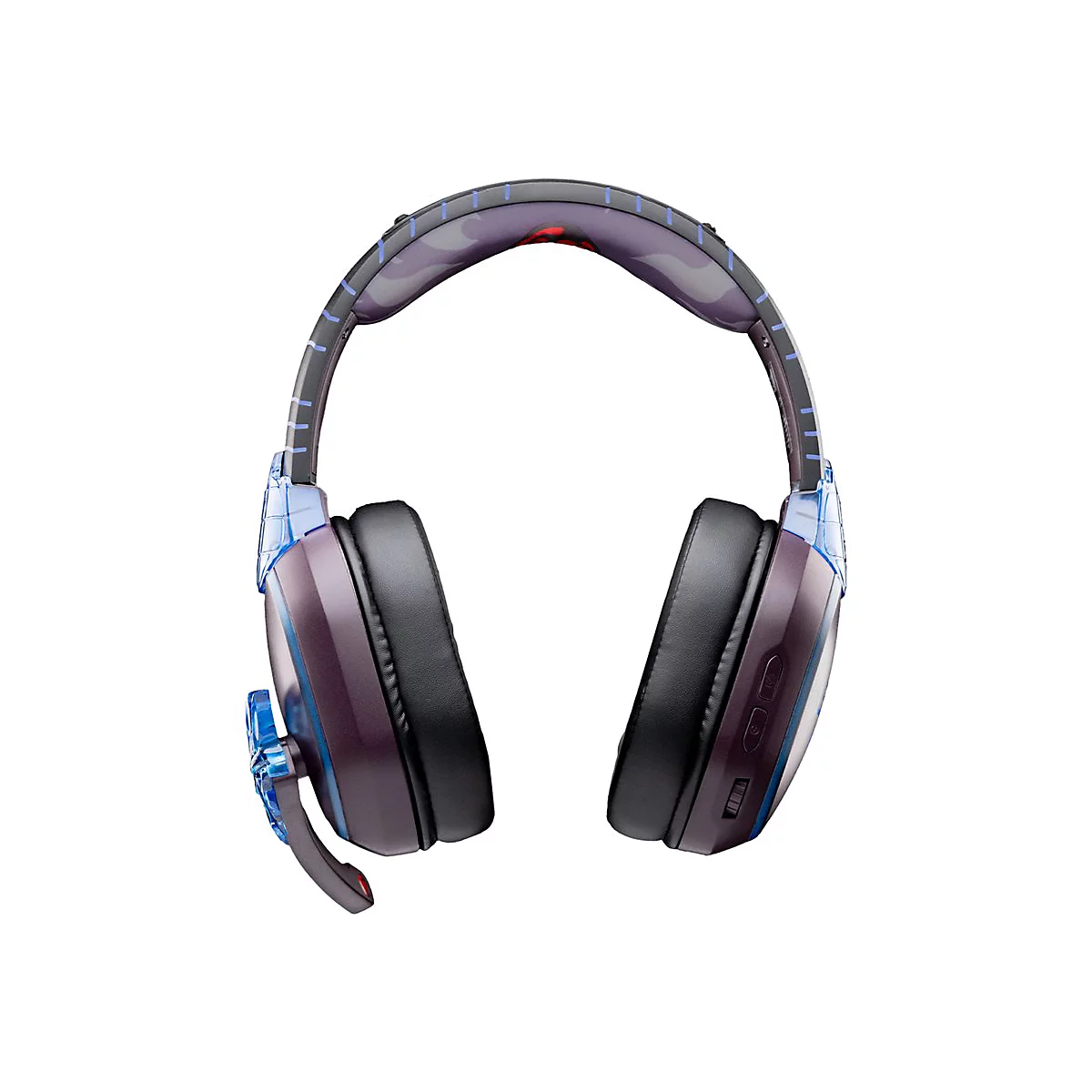 Lexip x Tsume Naruto Shippuden Madara Destruction - Kopfhörer mit Mikrofon - ohrumschließend - Bluetooth - kabelgebunden, kabellos - USB-C