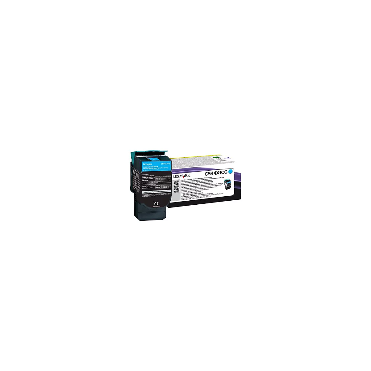 Lexmark - Besonders hohe Ergiebigkeit - Cyan - original - Tonerpatrone - LCCP, LRP