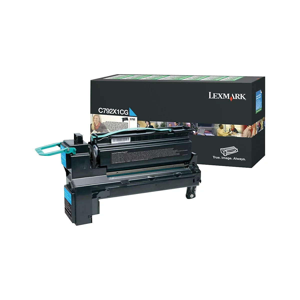 Lexmark - Besonders hohe Ergiebigkeit - Cyan - original - Tonerpatrone - LCCP, LRP