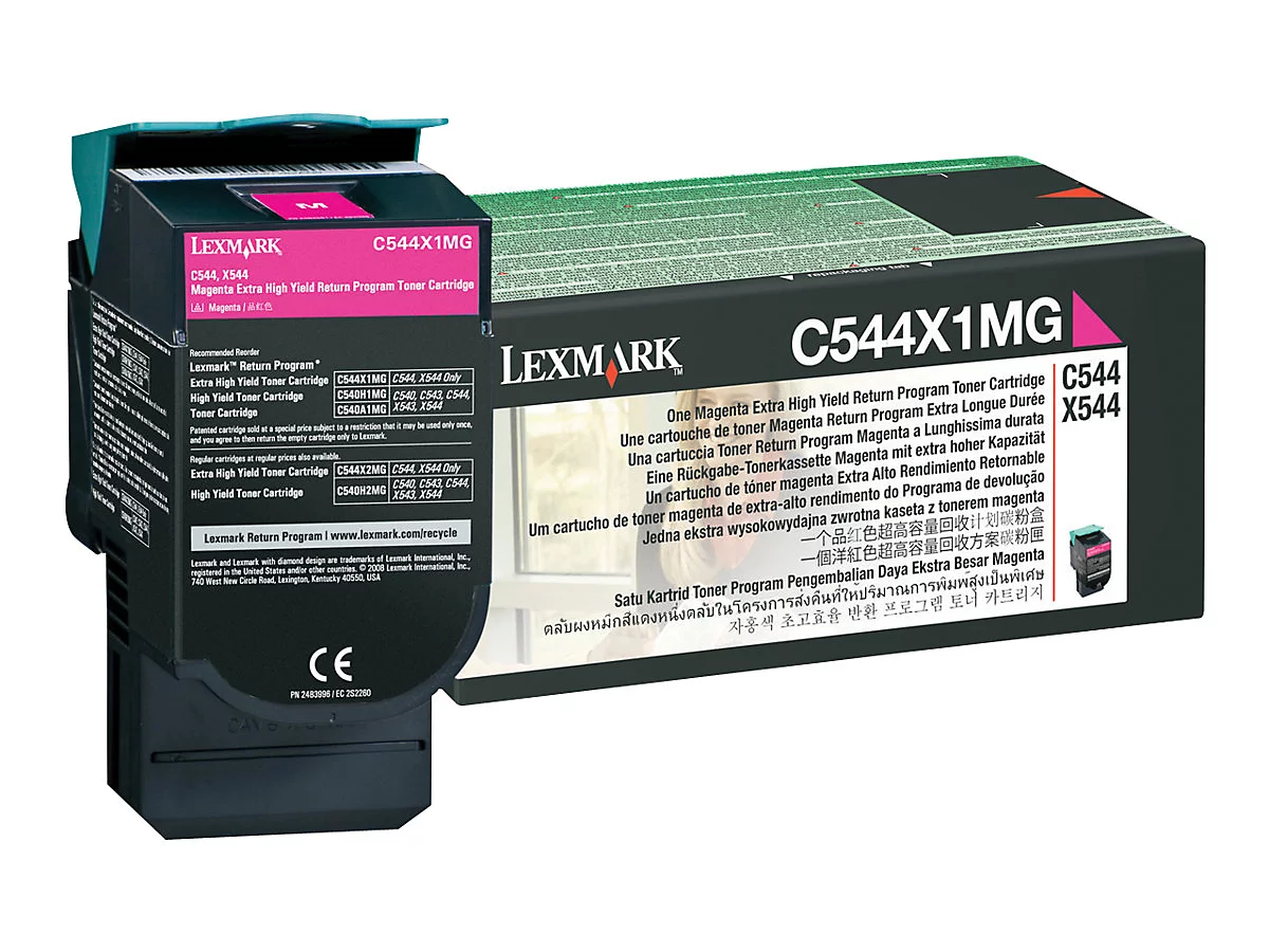 Lexmark - Besonders hohe Ergiebigkeit - Magenta - original - Tonerpatrone - LCCP, LRP