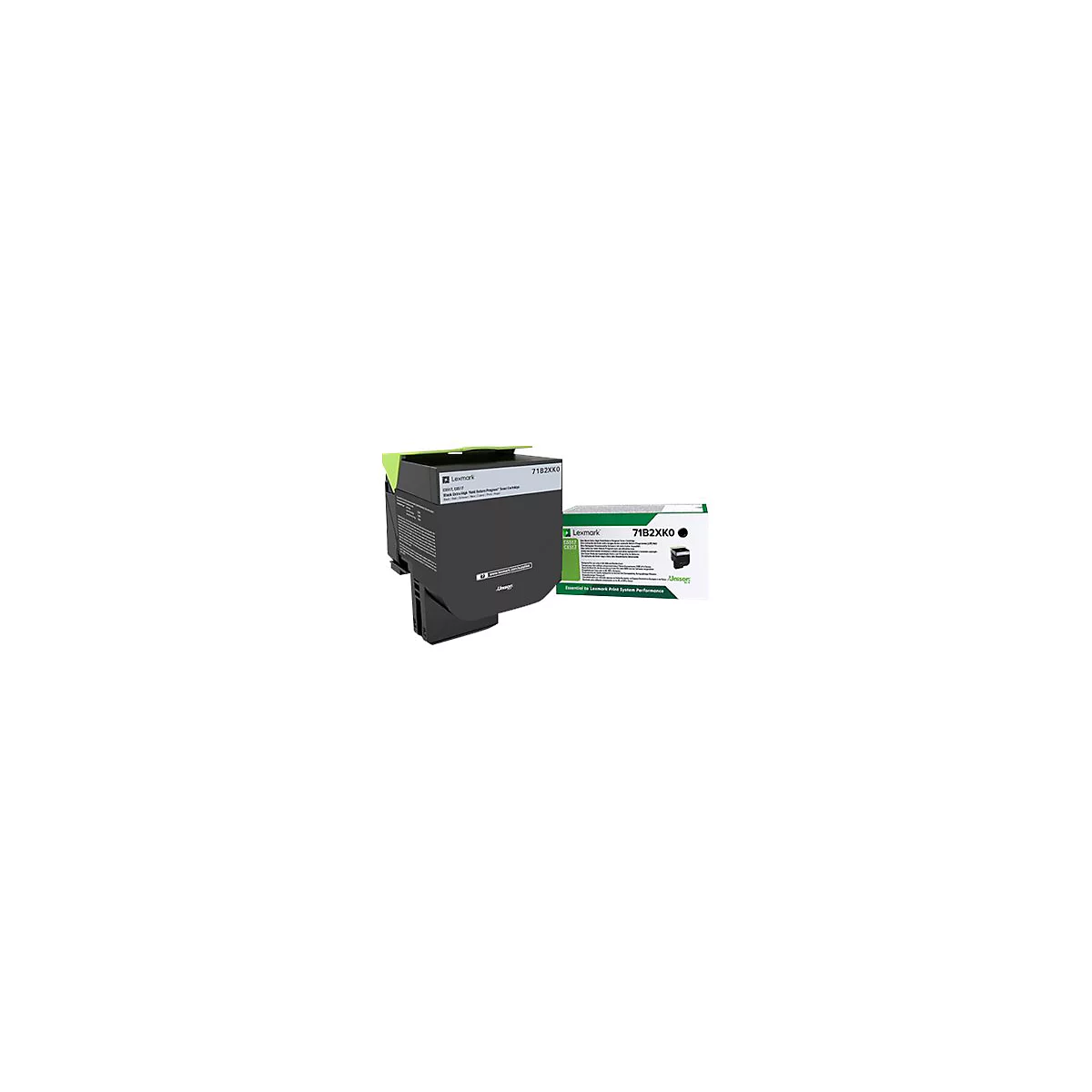 Lexmark - Besonders hohe Ergiebigkeit - Schwarz - original - Tonerpatrone - LCCP, LRP