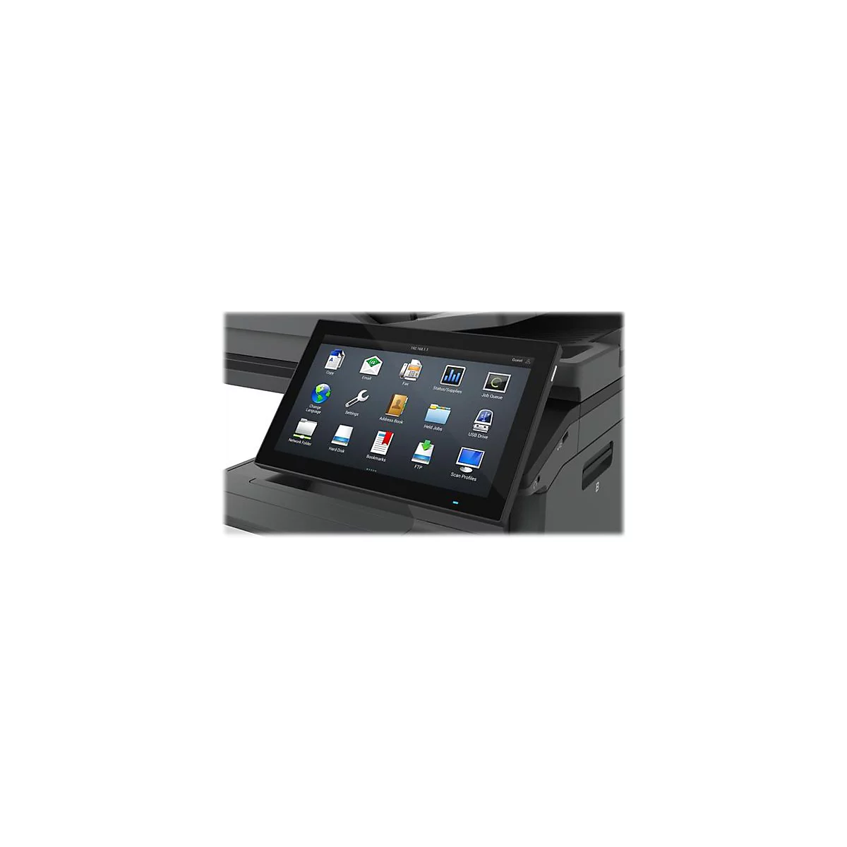 Lexmark CX735adse - Multifunktionsdrucker - Farbe - Laser - Legal (216 x 356 mm) (Original) - A4/Legal (Medien)