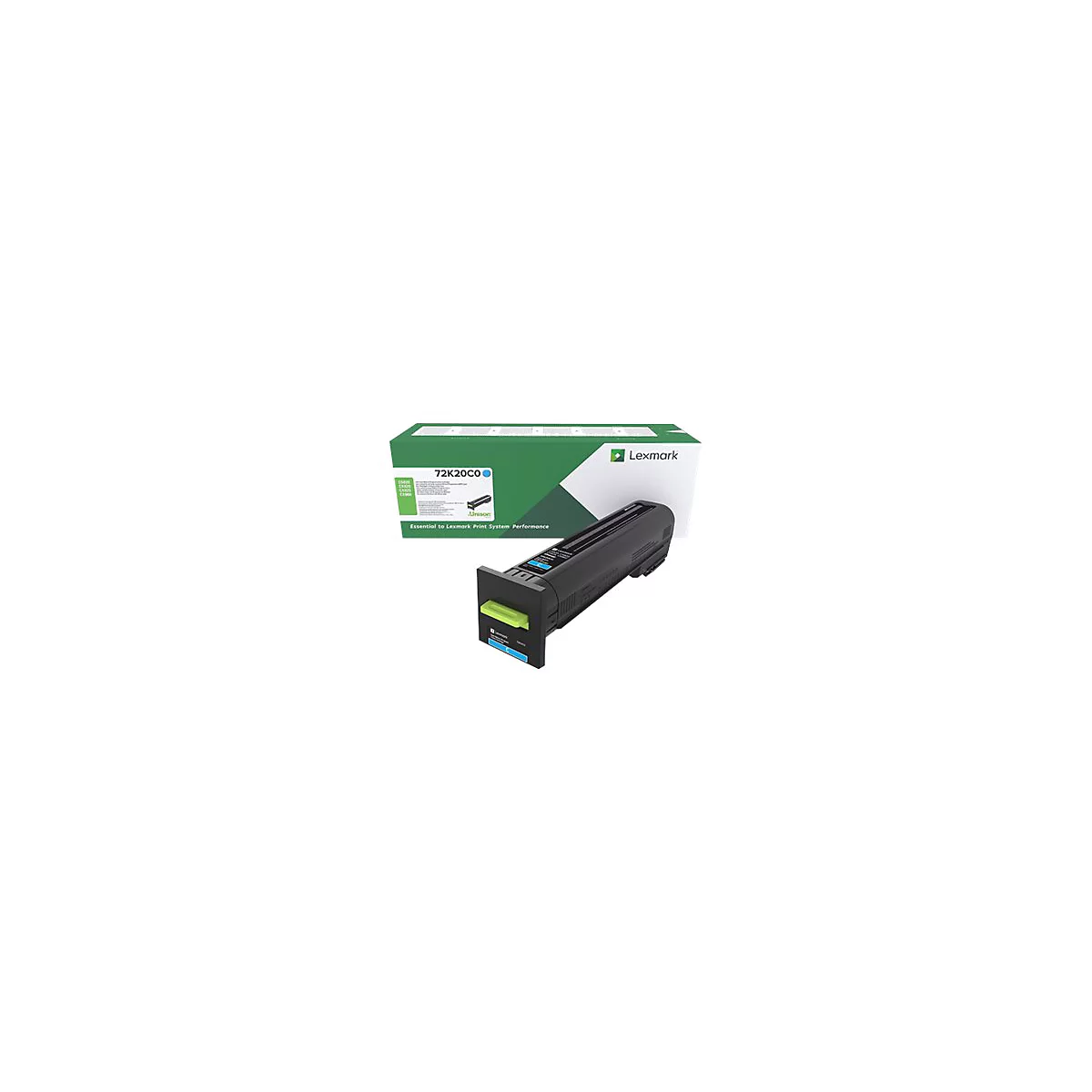 Lexmark - Cyan - original - Tonerpatrone - LCCP, LRP