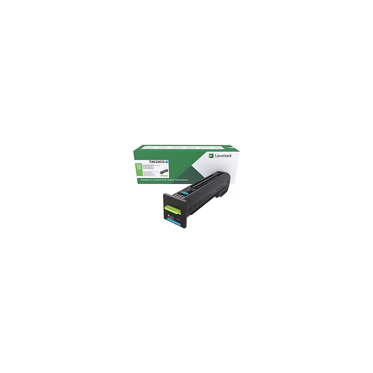 Lexmark - Cyan - original - Tonerpatrone - LCCP, LRP