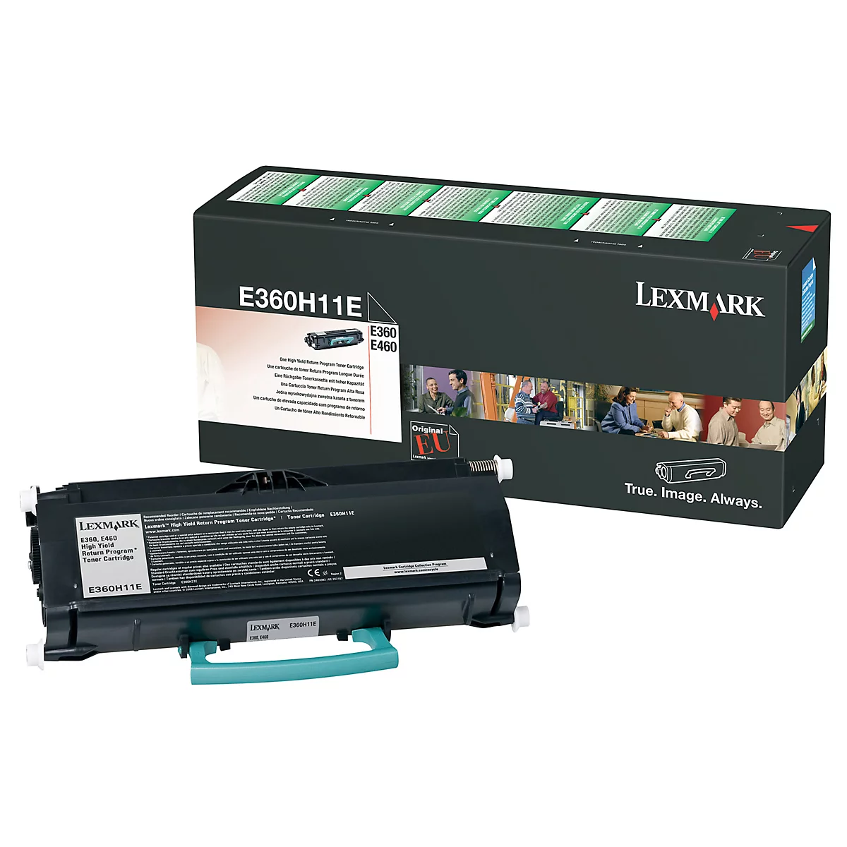 Lexmark E360H11E Toner schwarz, original
