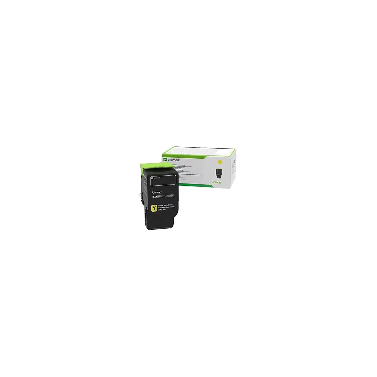 Lexmark - Gelb - original - Tonerpatrone LCCP, Lexmark Corporate - für Lexmark CS421, CS521, CS622, CX421, CX522, CX622, CX625