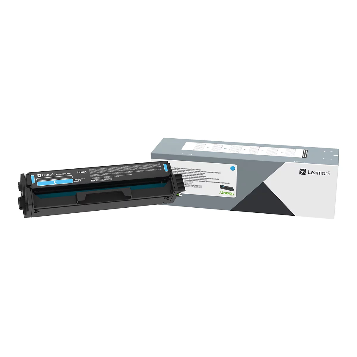 Lexmark - Hohe Ergiebigkeit - Cyan - original - Tonerpatrone - für Lexmark C3326dw, MC3326adwe, MC3326i