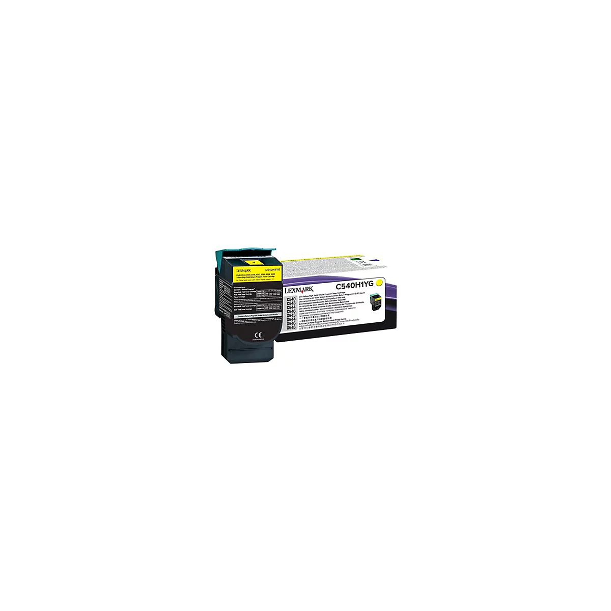 Lexmark - Hohe Ergiebigkeit - Gelb - original - Tonerpatrone - LCCP, LRP