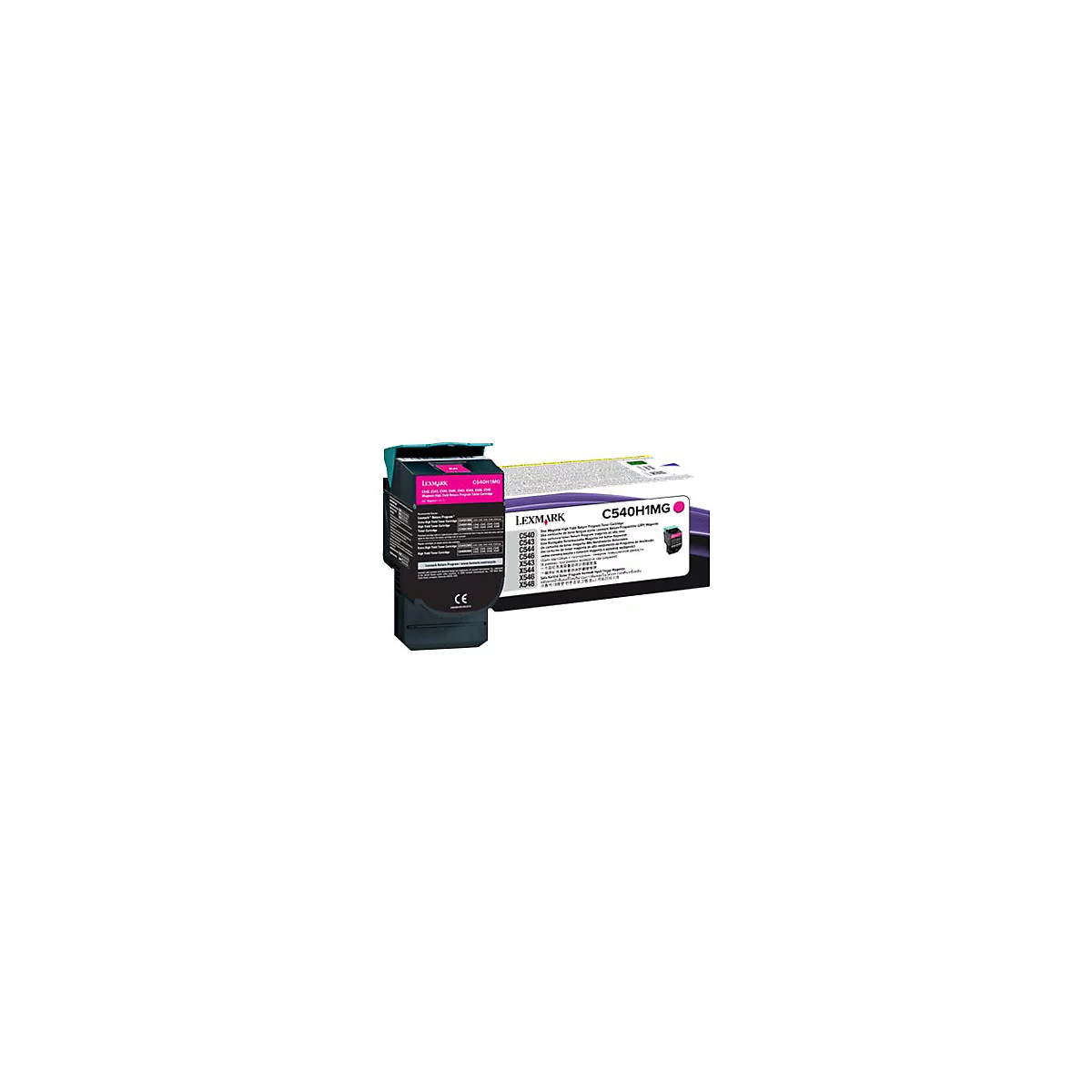 Lexmark - Hohe Ergiebigkeit - Magenta - original - Tonerpatrone - LCCP, LRP