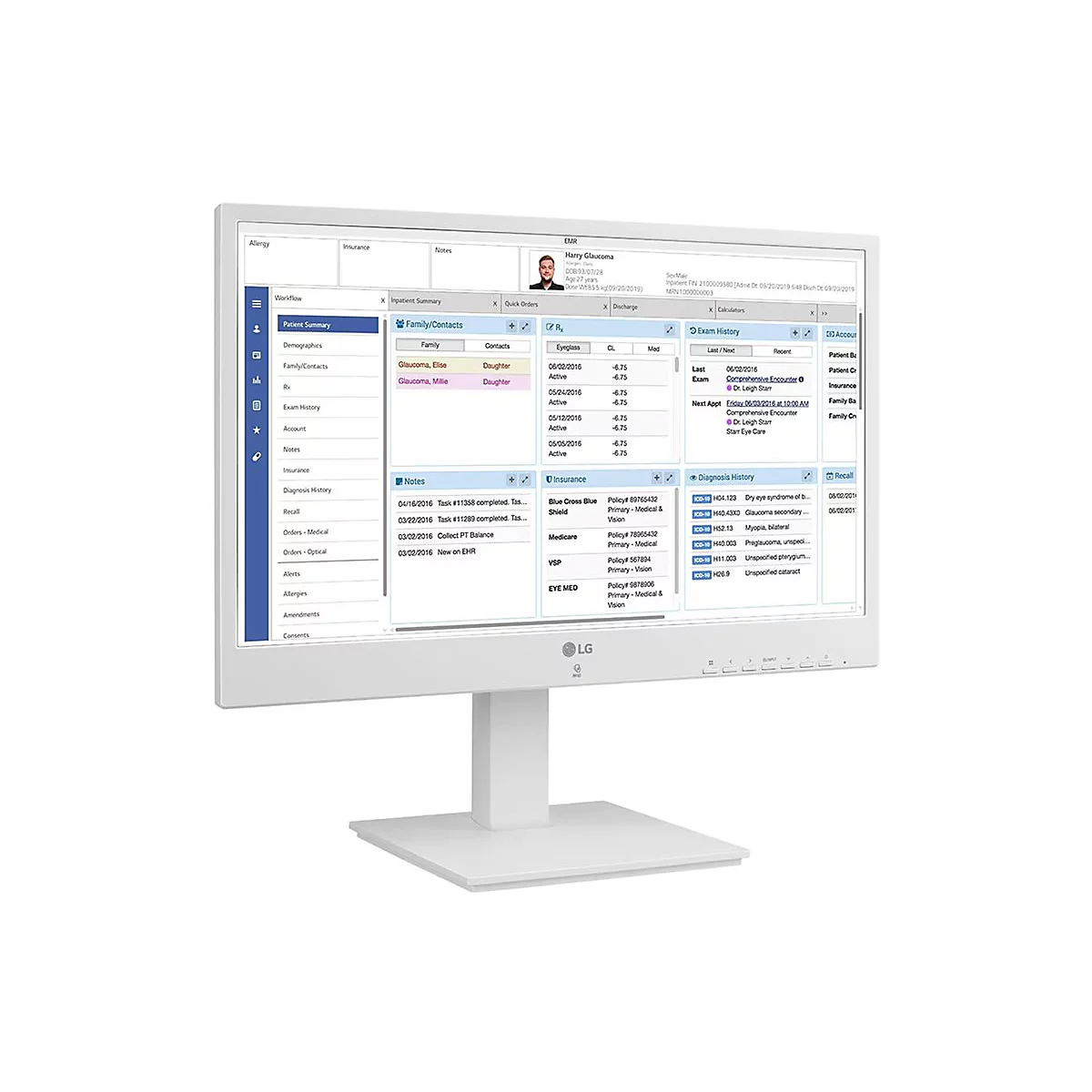 LG 24CR670N-6P - Thin Client - All-in-One (Komplettlösung) - 1 x Celeron N5105 / 2 GHz - RAM 8 GB - SSD 256 GB