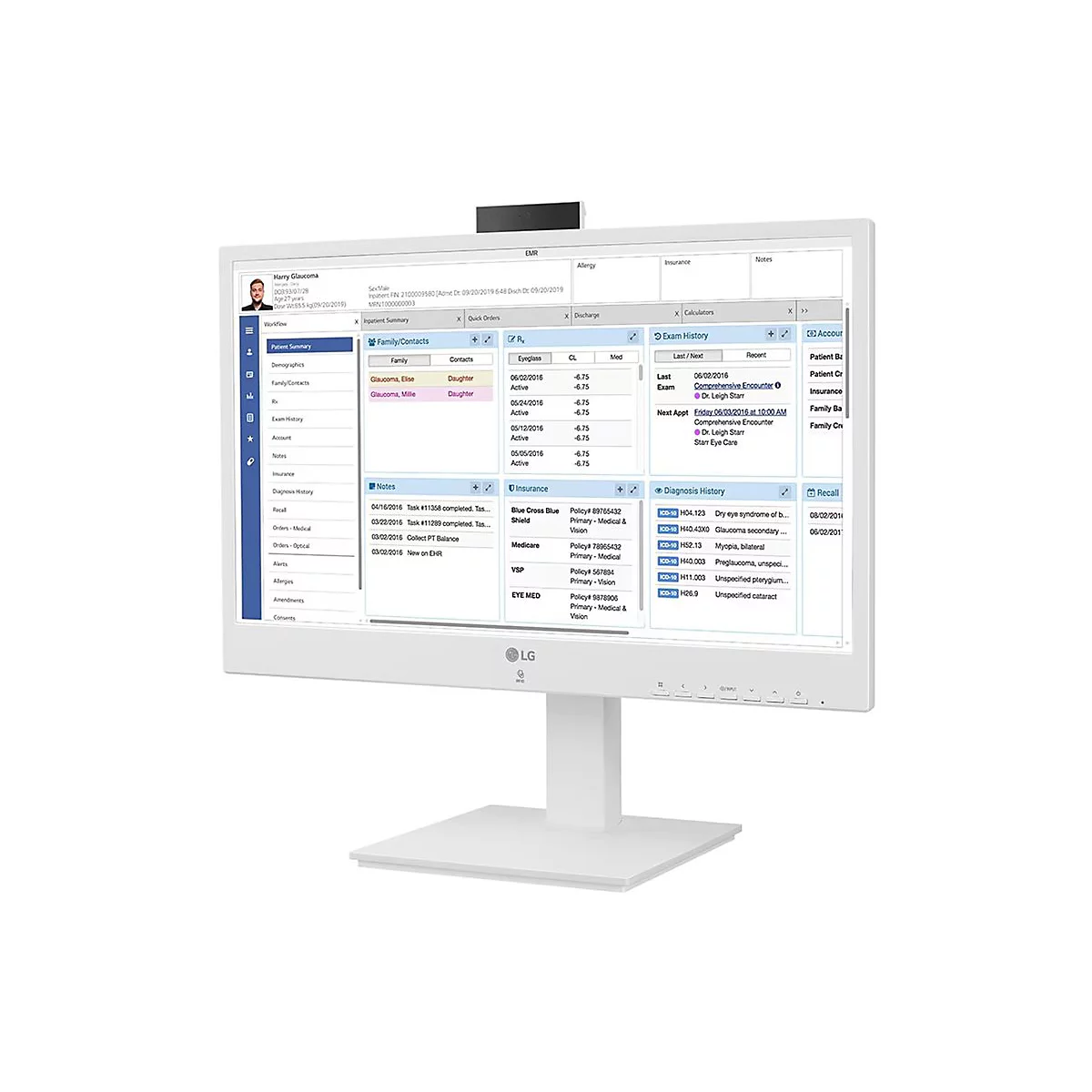LG 24CR670N-6P - Thin Client - All-in-One (Komplettlösung) - 1 x Celeron N5105 / 2 GHz - RAM 8 GB - SSD 256 GB