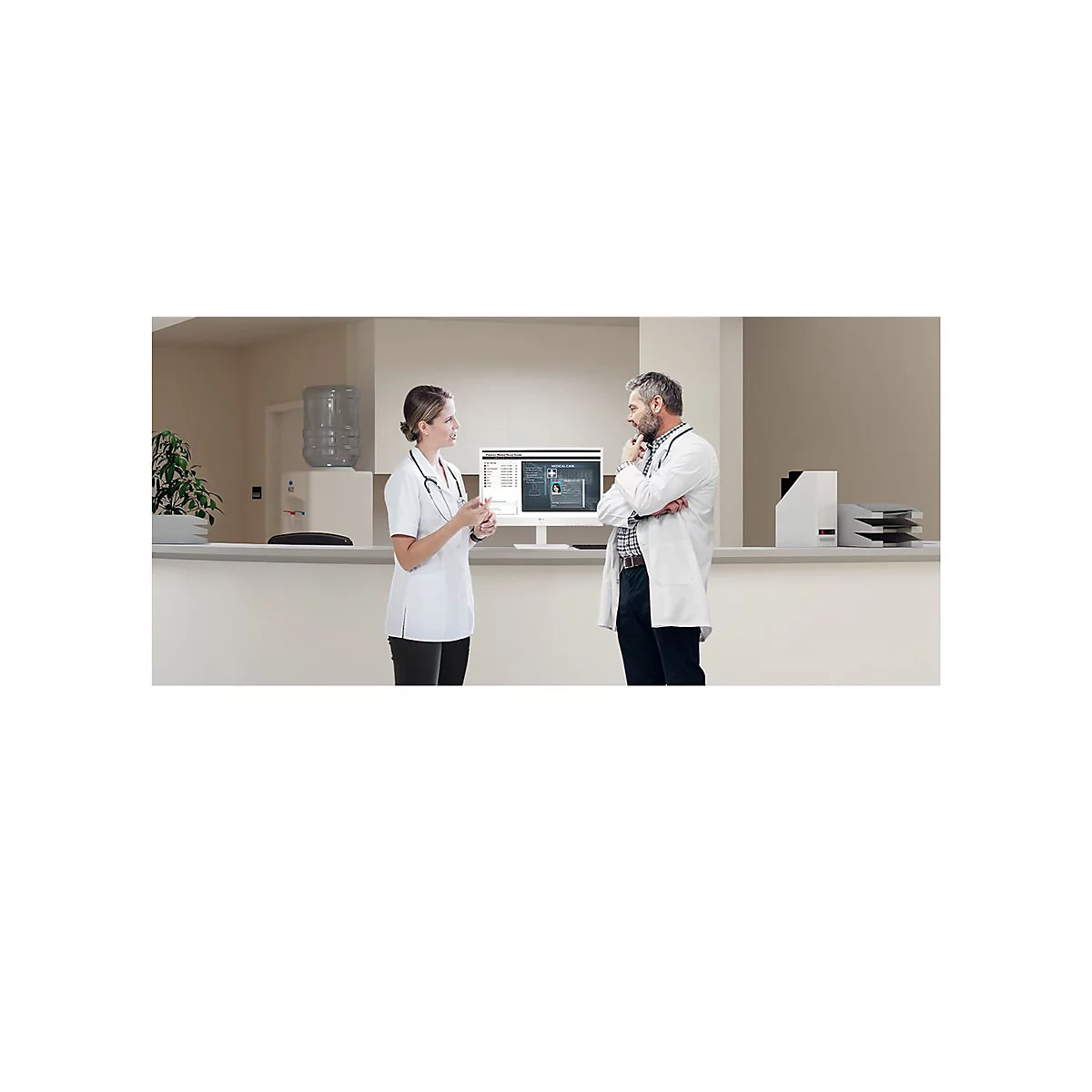 LG 24CR670N-6P - Thin Client - All-in-One (Komplettlösung) - 1 x Celeron N5105 / 2 GHz - RAM 8 GB - SSD 256 GB