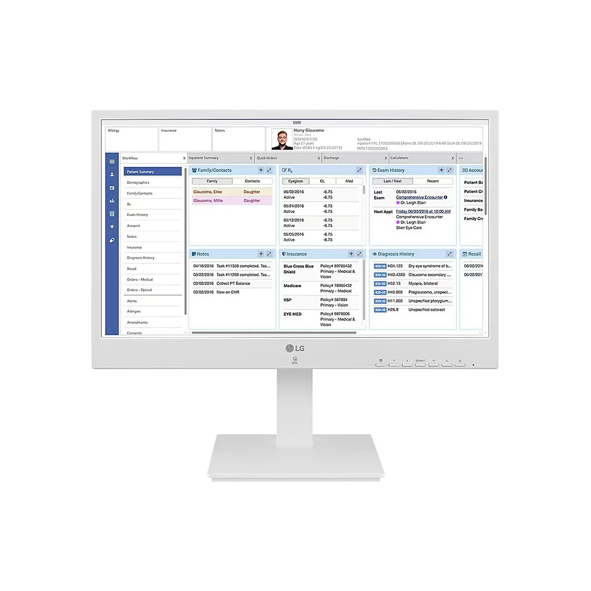LG 24CR670N-6P - Thin Client - All-in-One (Komplettlösung) - 1 x Celeron N5105 / 2 GHz - RAM 8 GB - SSD 256 GB