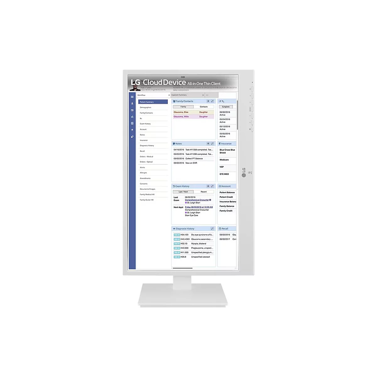 LG 24CR671N-2P - Thin Client - All-in-One (Komplettlösung) - 1 x Pentium Silver N6005 / 2 GHz - RAM 8 GB - SSD 256 GB