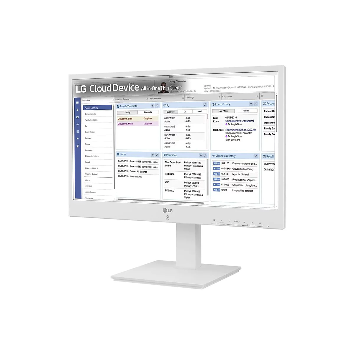 LG 24CR671N-2P - Thin Client - All-in-One (Komplettlösung) - 1 x Pentium Silver N6005 / 2 GHz - RAM 8 GB - SSD 256 GB