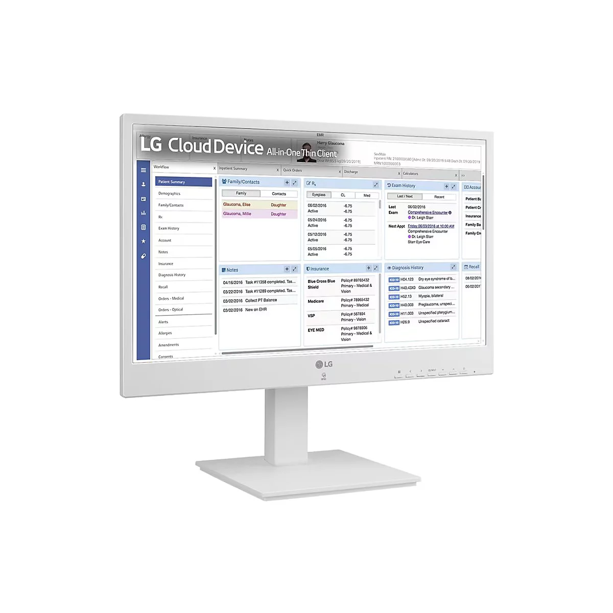 LG 24CR671N-2P - Thin Client - All-in-One (Komplettlösung) - 1 x Pentium Silver N6005 / 2 GHz - RAM 8 GB - SSD 256 GB
