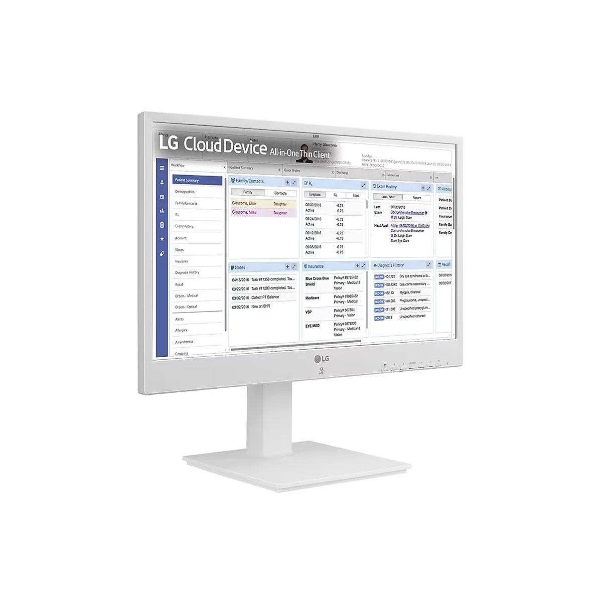 LG 24CR671N-2P - Thin Client - All-in-One (Komplettlösung) - 1 x Pentium Silver N6005 / 2 GHz - RAM 8 GB - SSD 256 GB