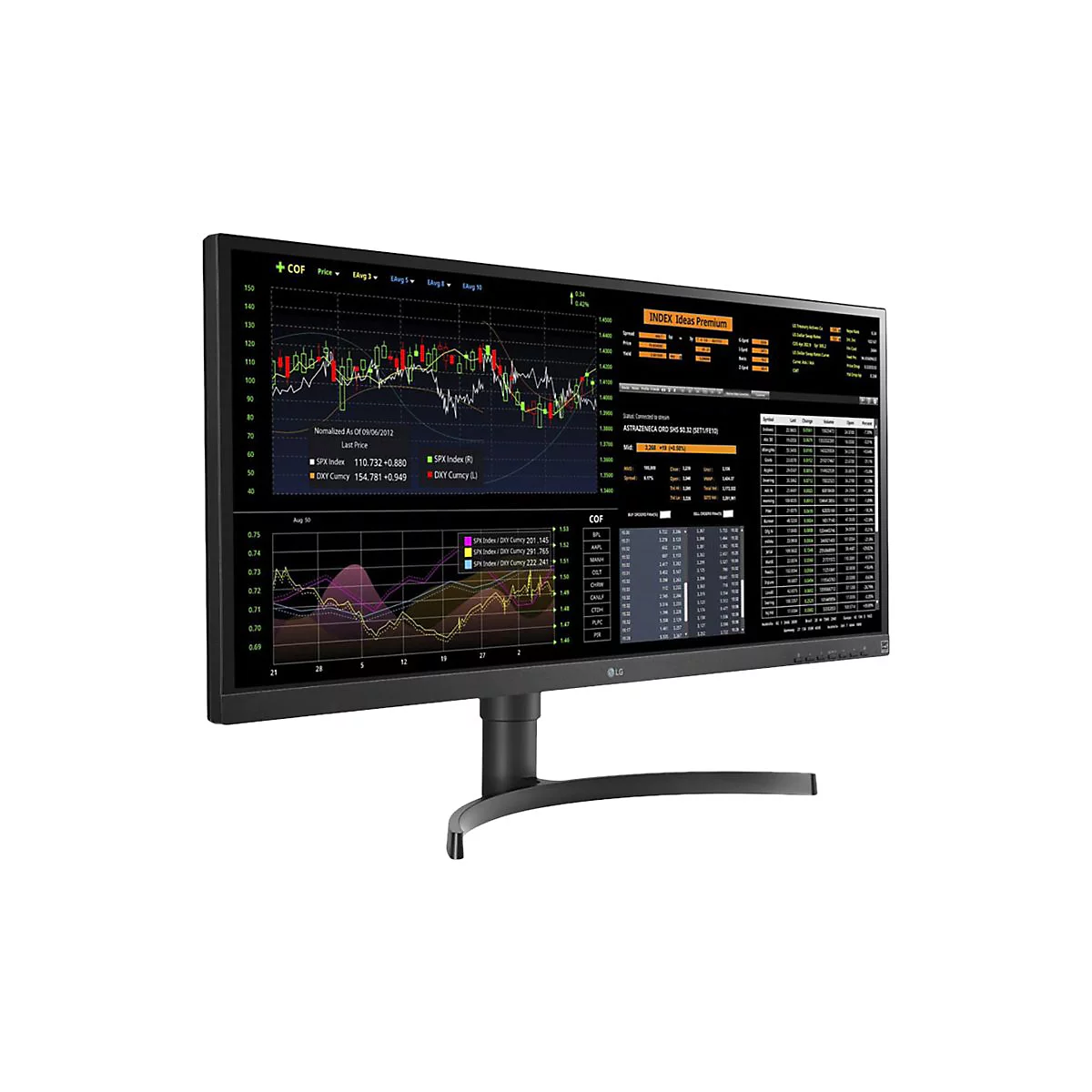 LG 34CN650W-AP - Thin Client - All-in-One (Komplettlösung) - 1 x Celeron J4105 / 1.5 GHz - RAM 8 GB - SSD 128 GB