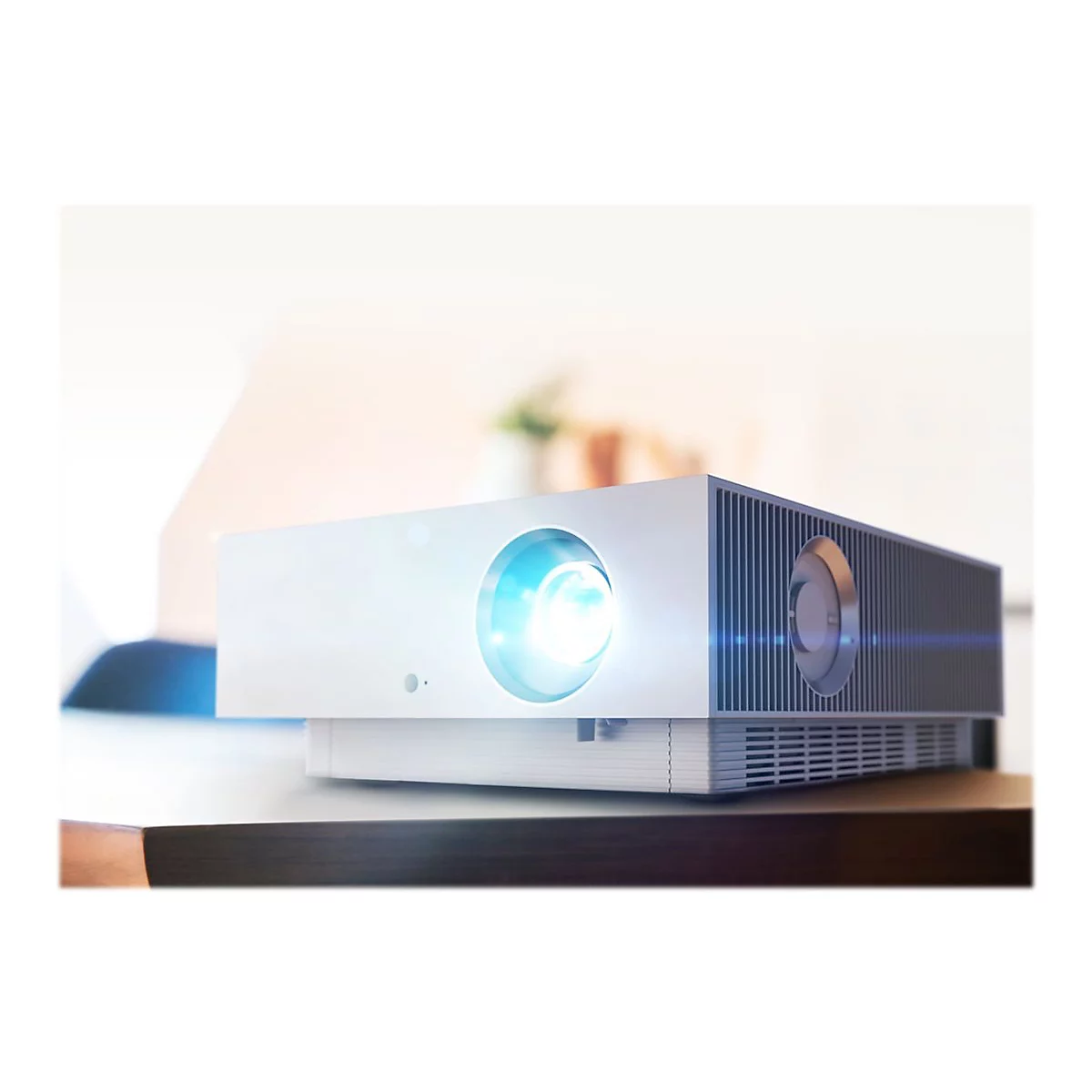 LG CineBeam HU810PW - DLP-Projektor - Miracast Wi-Fi Display / AirPlay - weiß