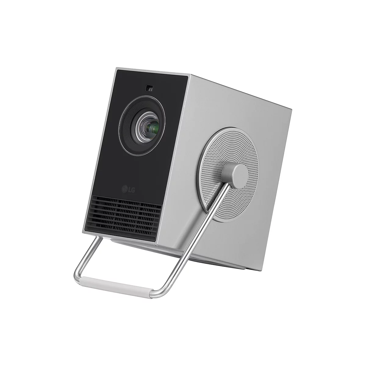 LG CineBeam Q HU710PB - DLP-Projektor - RGB-Laser - tragbar - 500 ANSI-Lumen - 3840 x 2160