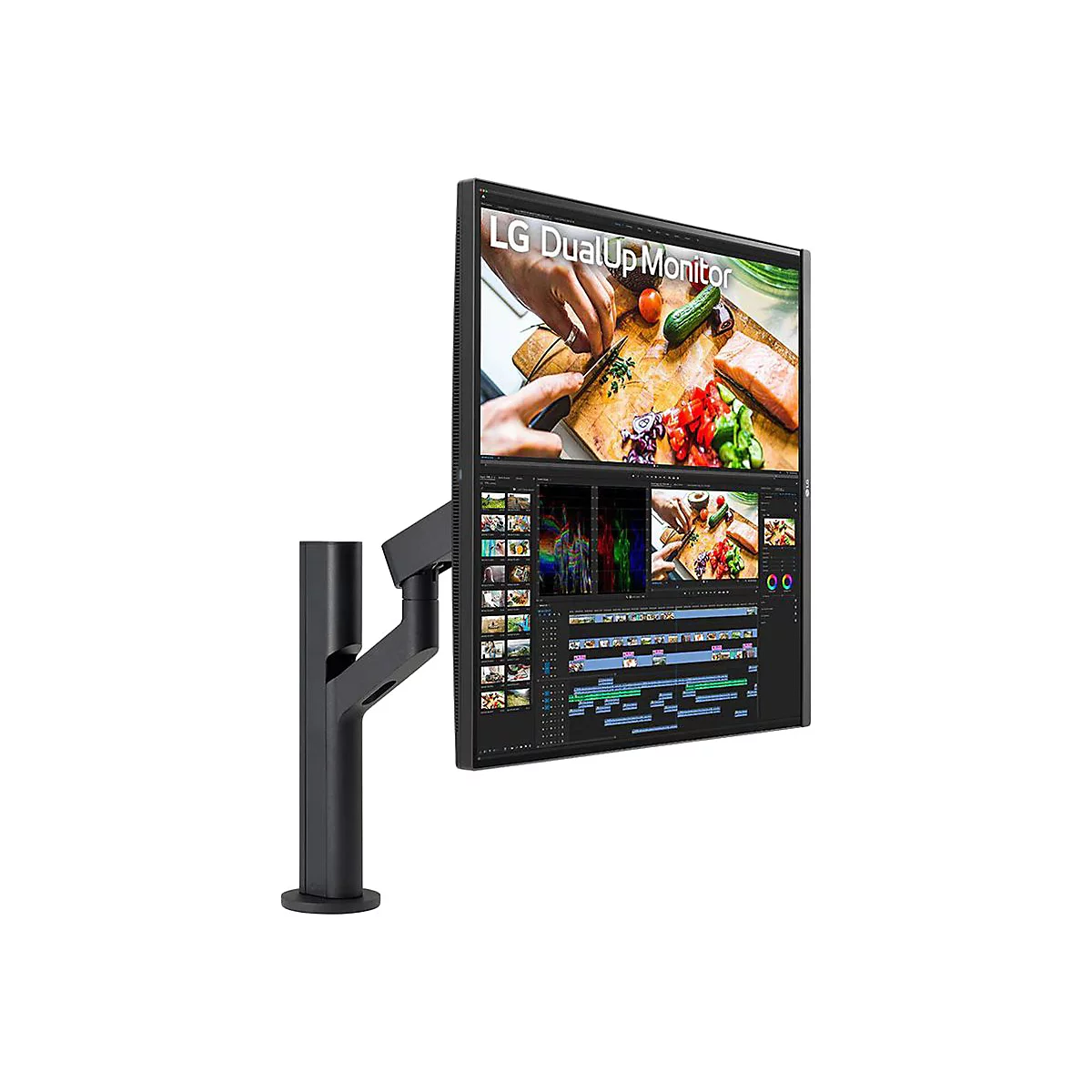 LG DualUp Ergo 28MQ780-B - LED-Monitor - 71.1 cm (28') (27.6' sichtbar) - 2560 x 2880 SDQHD @ 60 Hz - Nano IPS - 300 cd/m²
