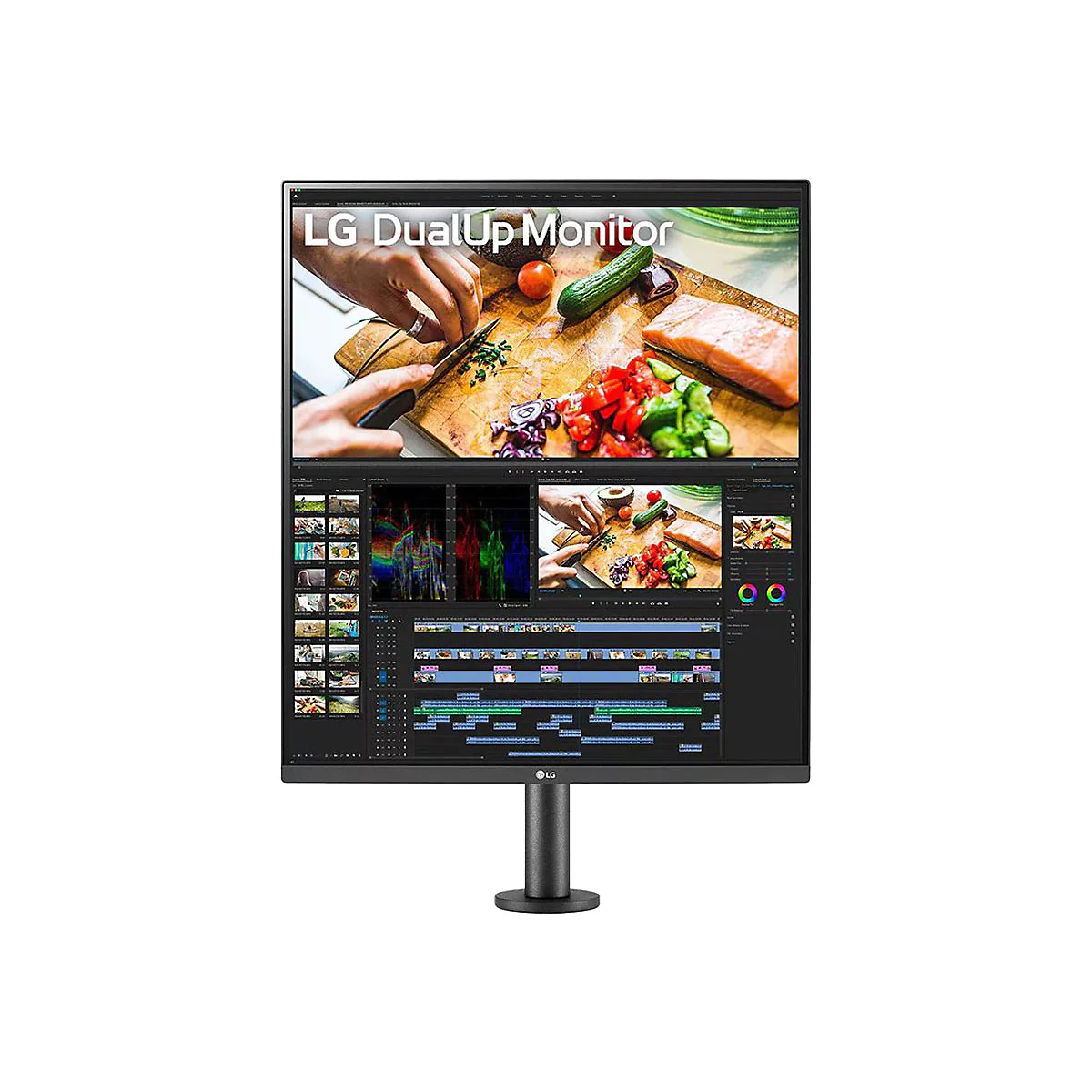 LG DualUp Ergo 28MQ780-B - LED-Monitor - 71.1 cm (28') (27.6' sichtbar) - 2560 x 2880 SDQHD @ 60 Hz - Nano IPS - 300 cd/m²