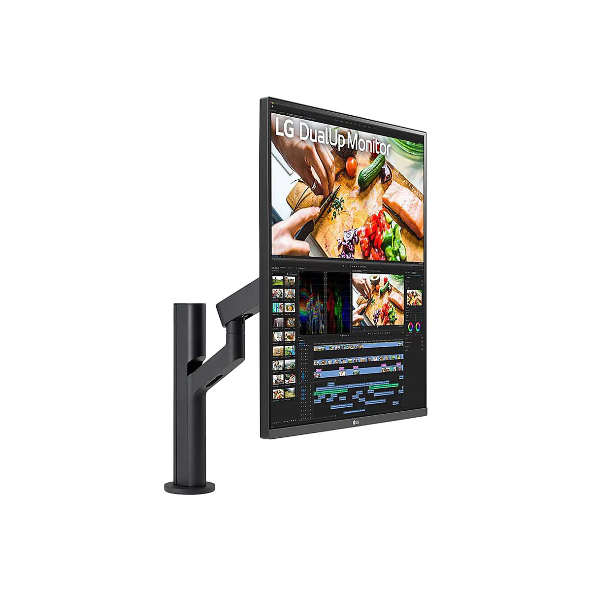 LG DualUp Ergo 28MQ780-B - LED-Monitor - 71.1 cm (28') (27.6' sichtbar) - 2560 x 2880 SDQHD @ 60 Hz - Nano IPS - 300 cd/m²