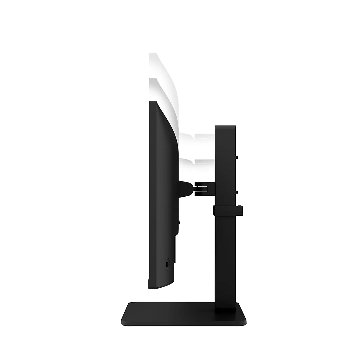 LG IPS-monitor 24BA550-B, 23,8' (60,4 cm), 1920 x 1080 Full HD, HDMI/USB/DisplayPort, in hoogte verstelbaar, kantelbaar en draaibaar, zwart