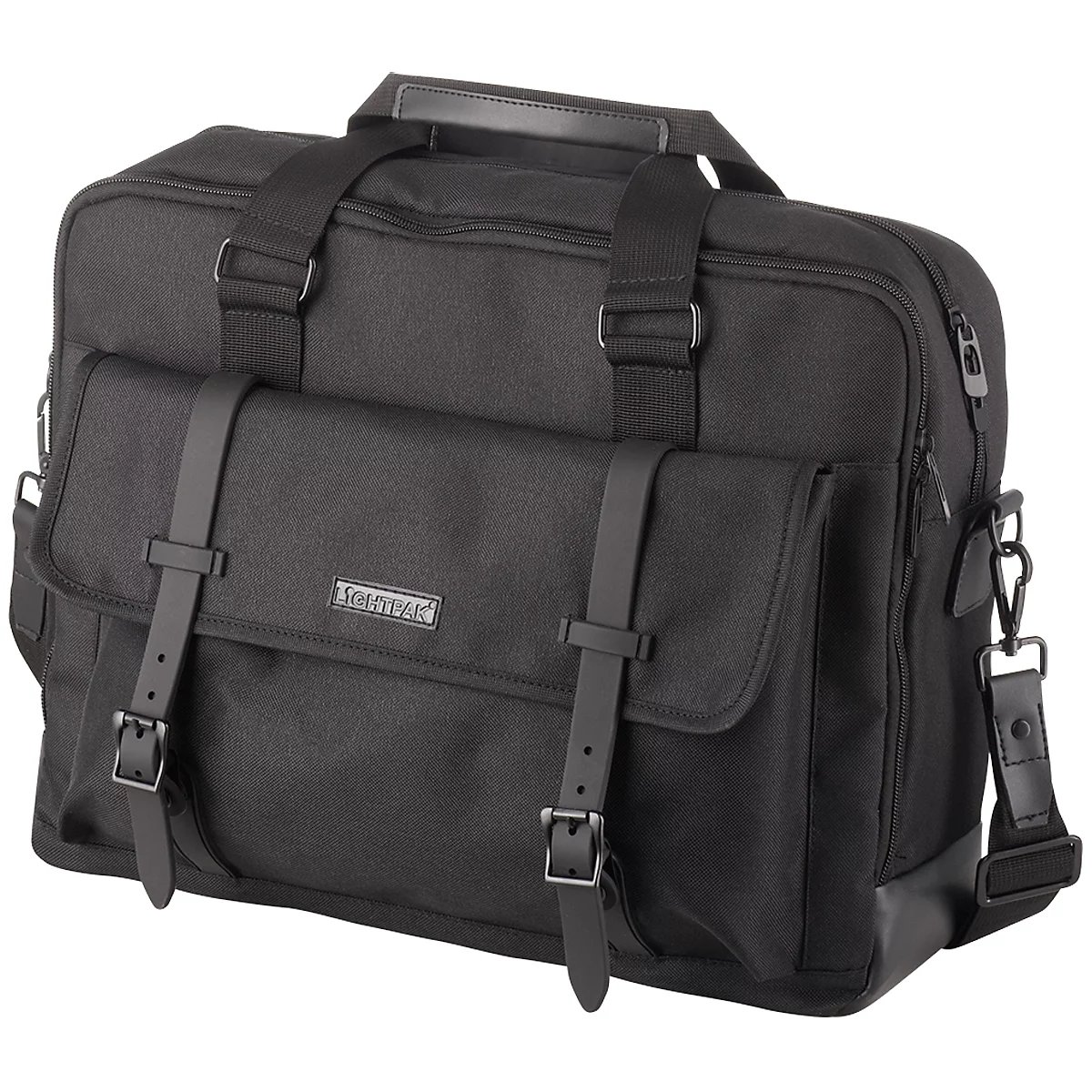 LIGHTPAK® laptoptas Twyx, voor 15 inch laptops, zwart